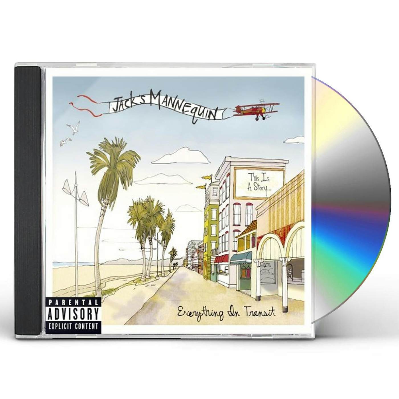 Jack's Mannequin EVERYTHING IN TRANSIT CD