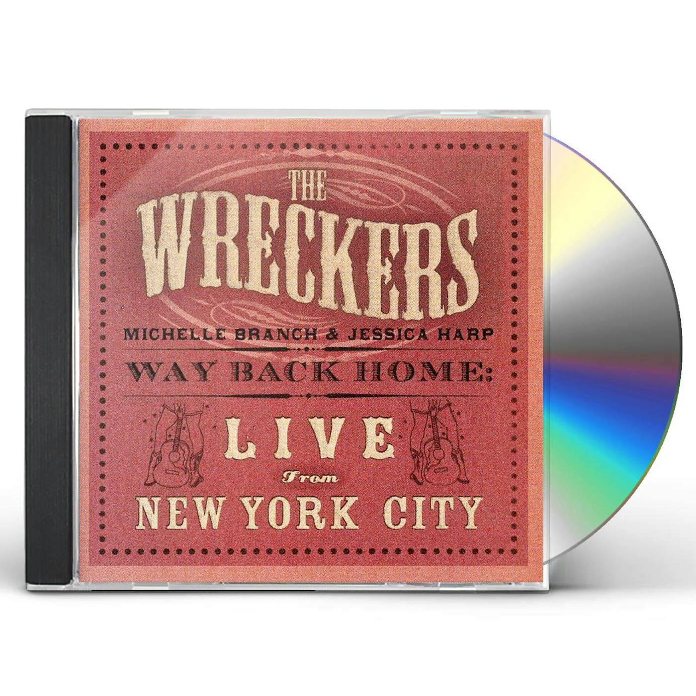 Wreckers WAY BACK HOME: LIVE FROM NEW YORK CITY CD