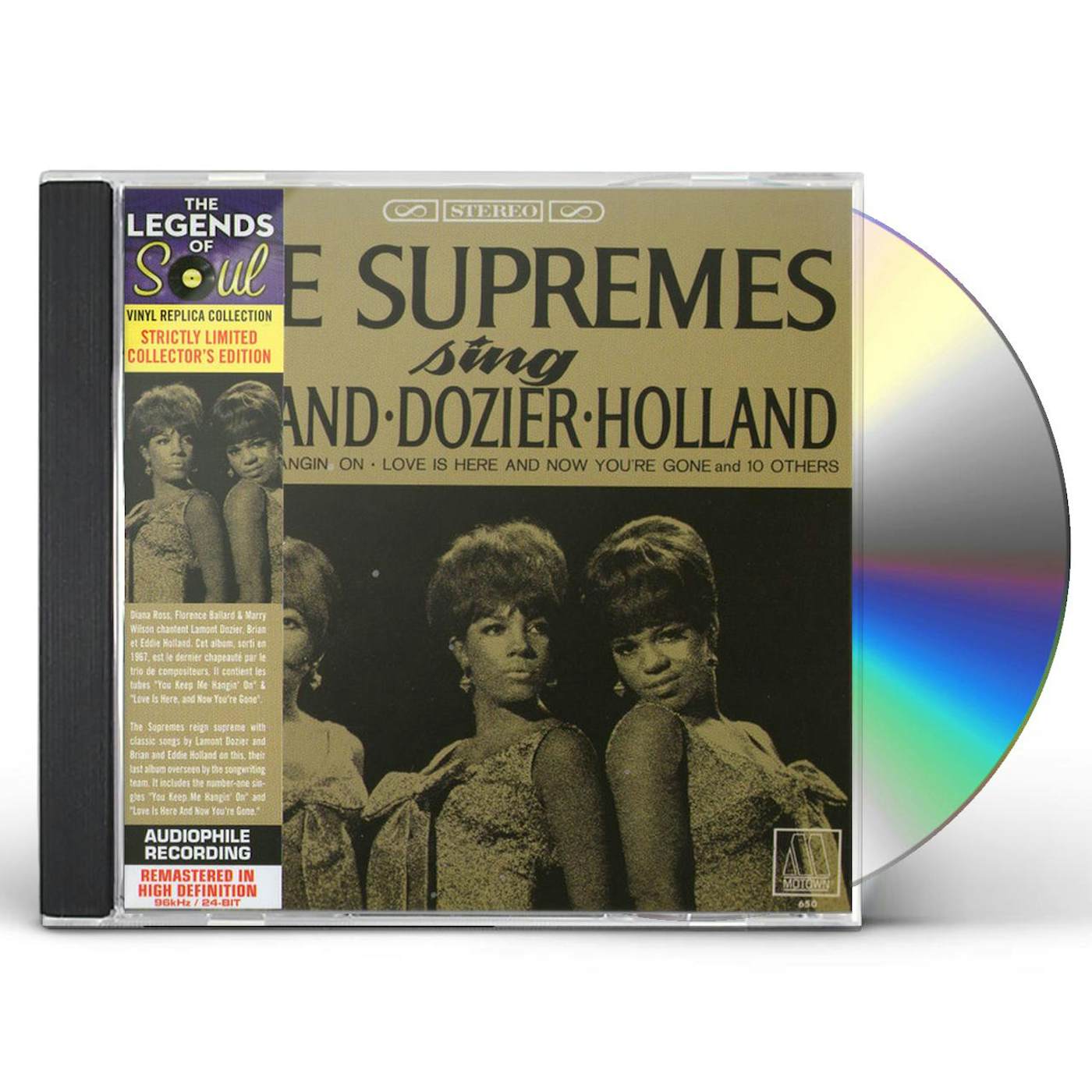 The Supremes CD - Sing Holland Dozier Holland
