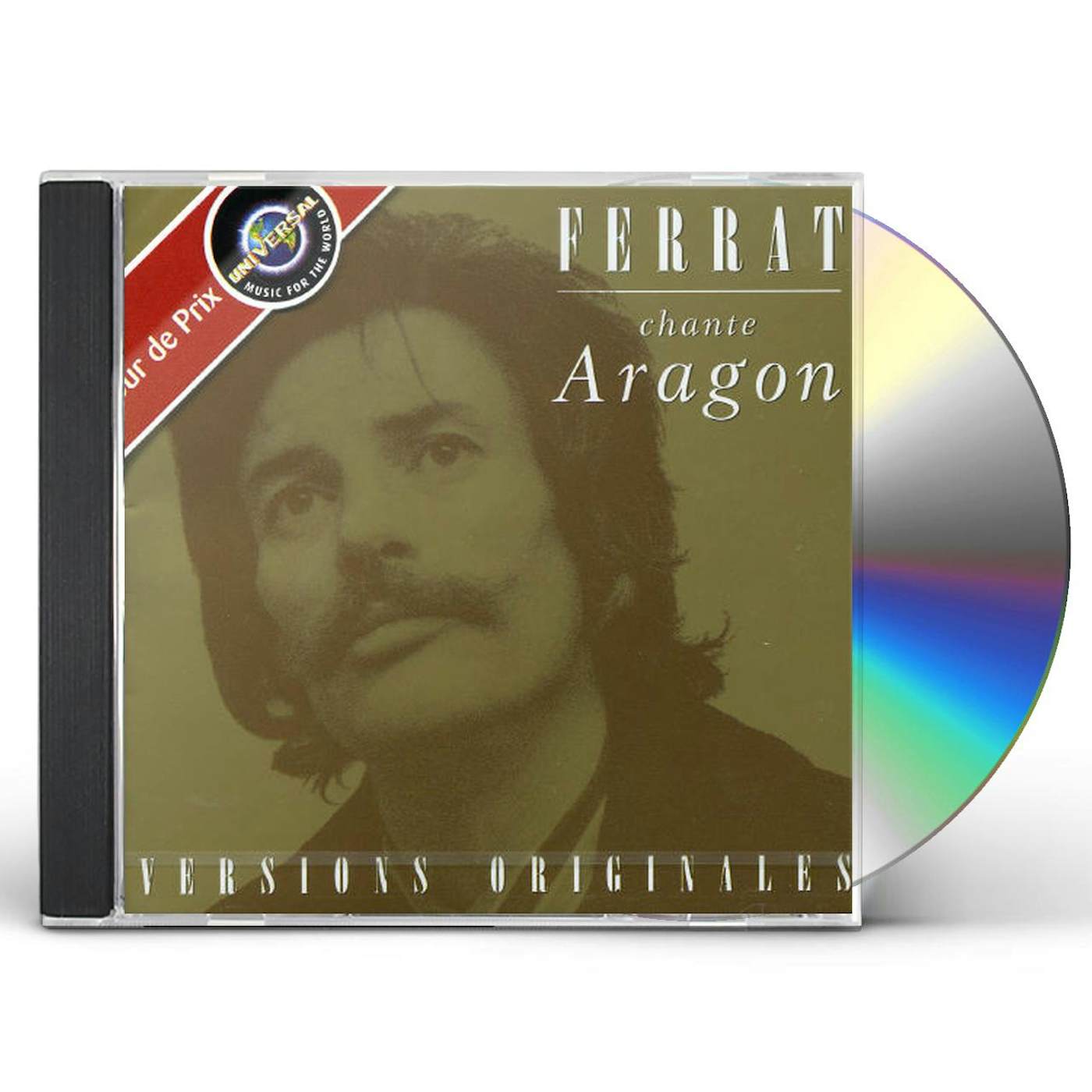 Jean Ferrat FERRAT CHANTE ARAGON CD