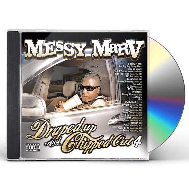 Messy Marv Draped Up Chipped Out 4 Cd