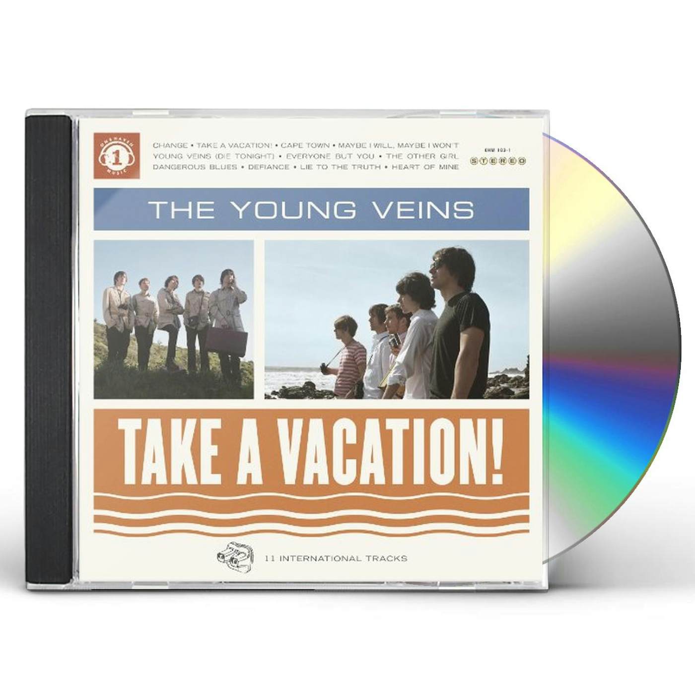 The Young Veins TAKE A VACATION CD