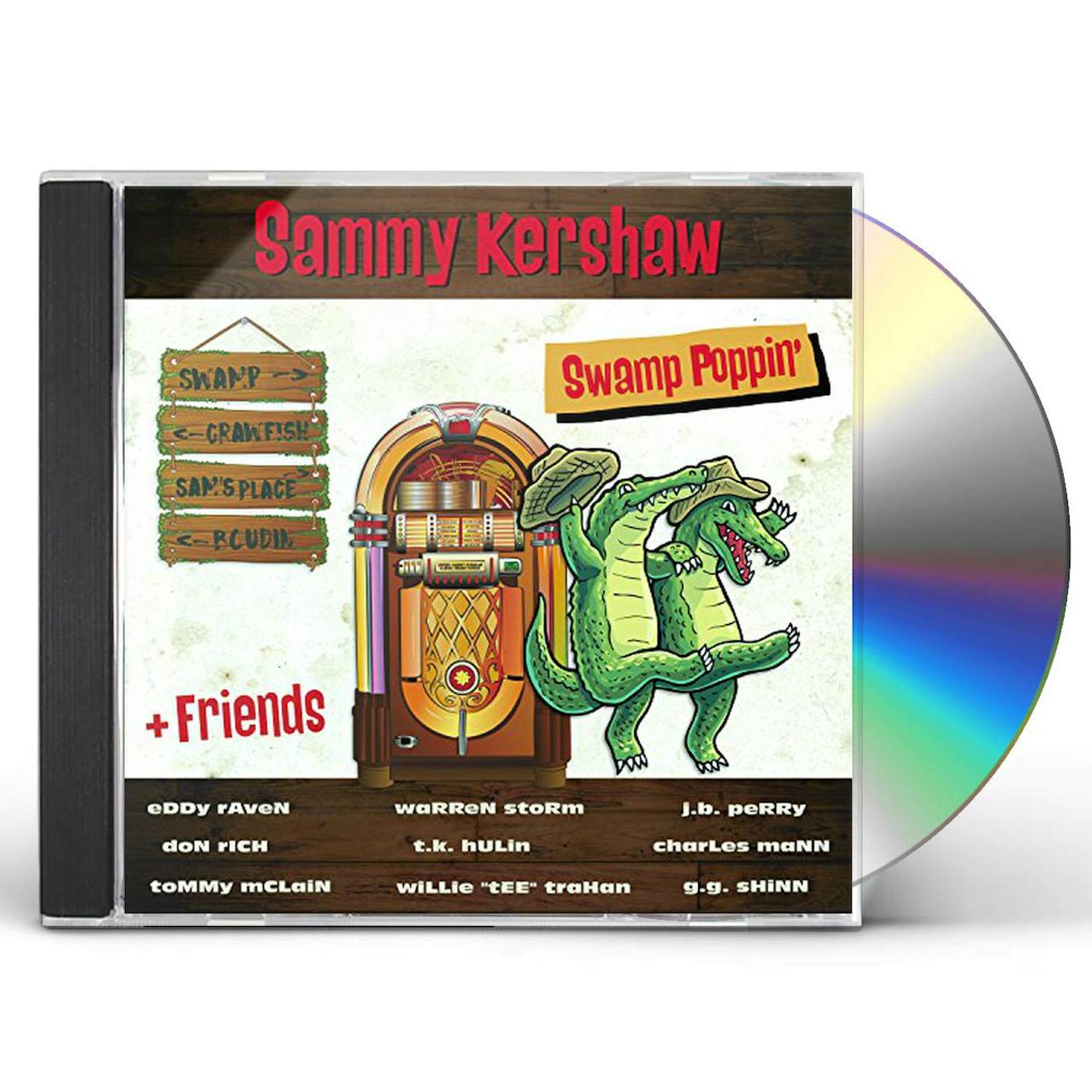 Sammy Kershaw SWAMP POPPIN' CD