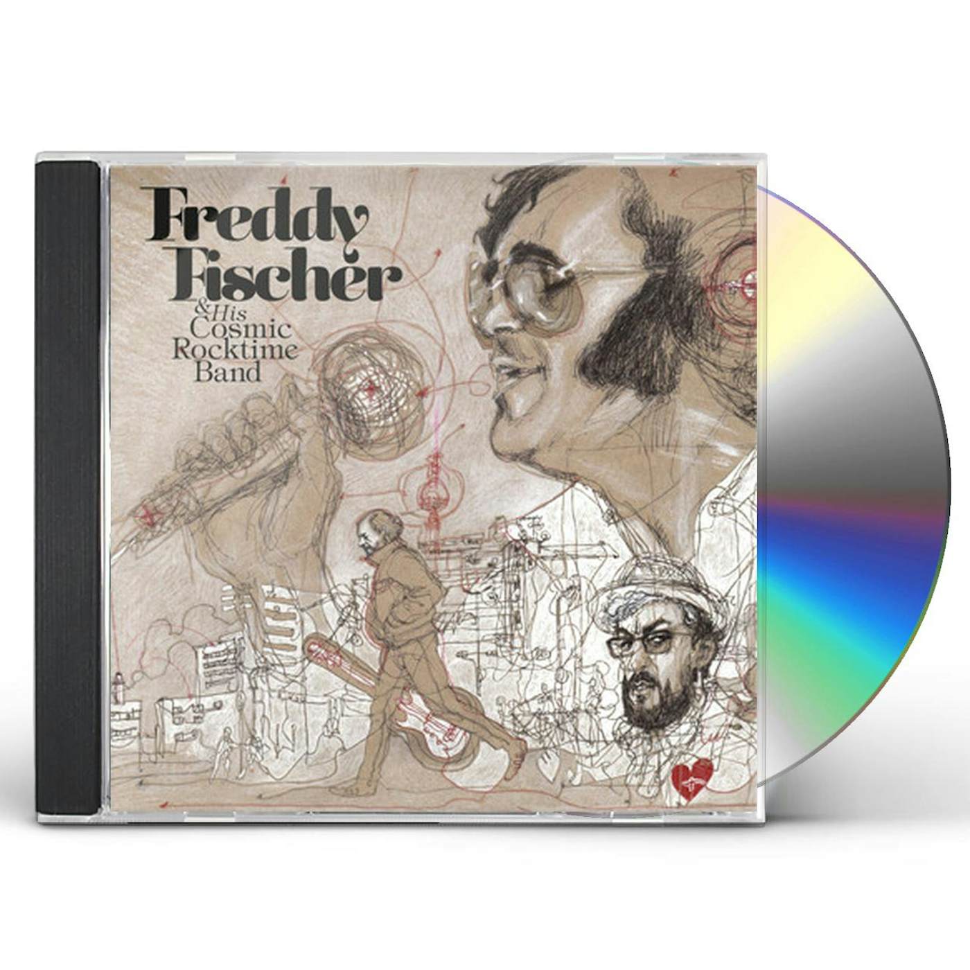 Freddy Fischer & His Cosmic Rocktime Band DREIMAL UM DIE SONNE CD