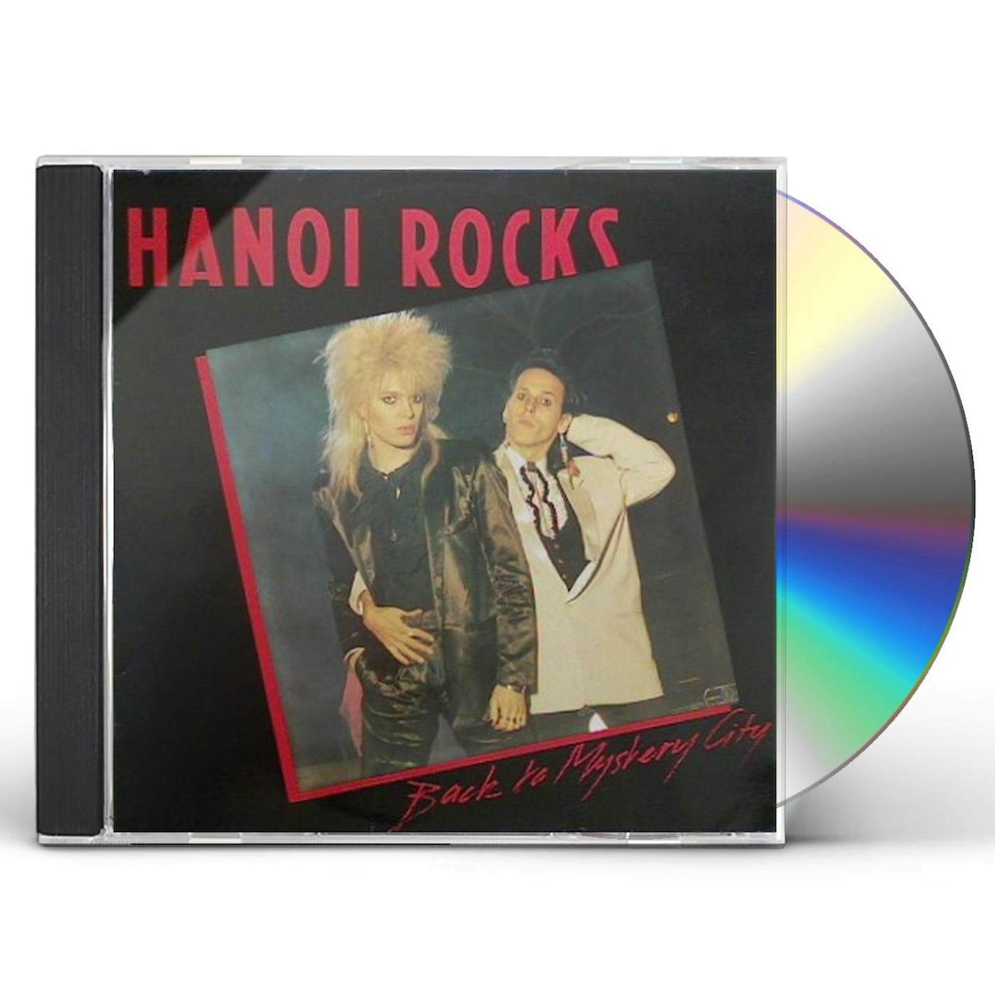 Hanoi Rocks BACK TO MYSTERY CITY CD