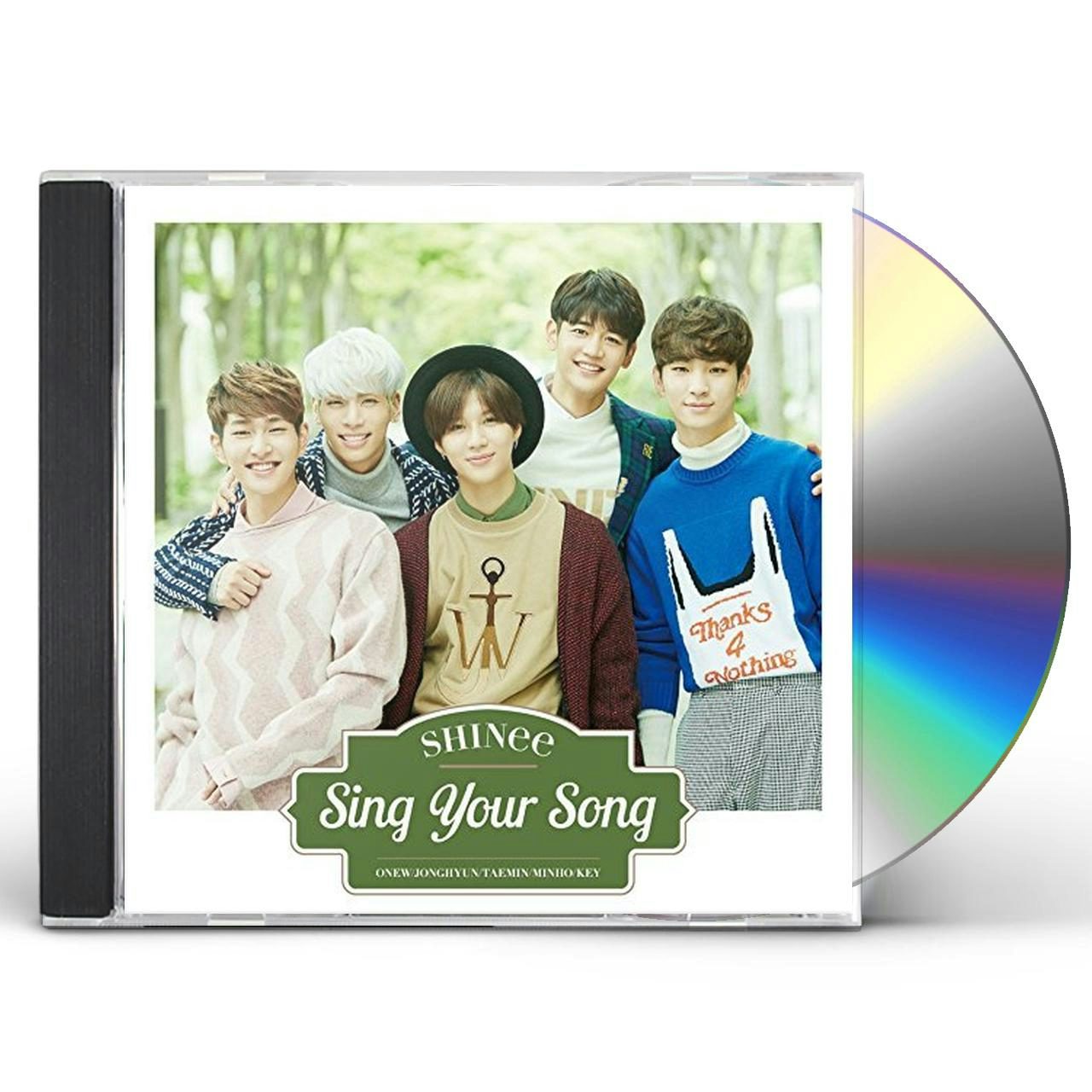 おすすめ Sing Your Song SHINee www.yattemasu.com