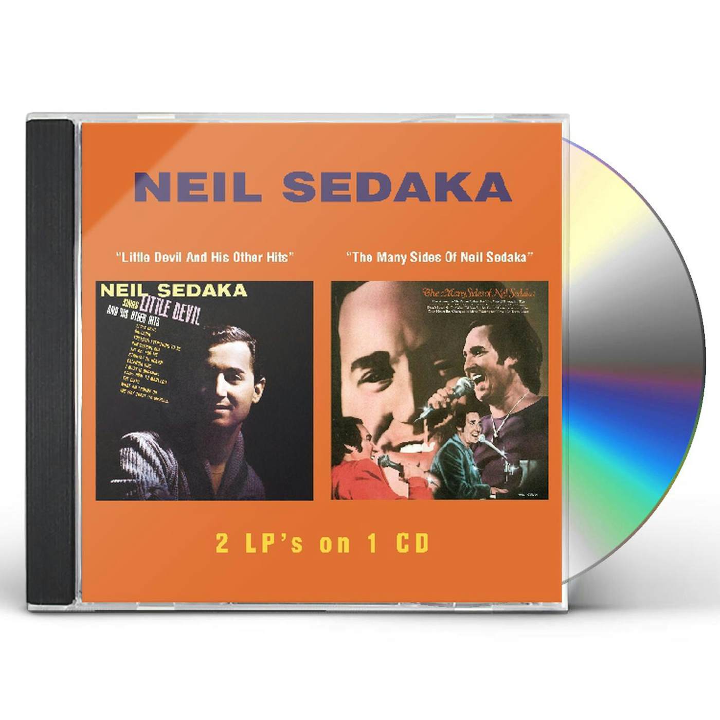 Neil Sedaka LITTLE DEVIL & HIS OTHER HITS / MANY SIDES OF NEIL CD