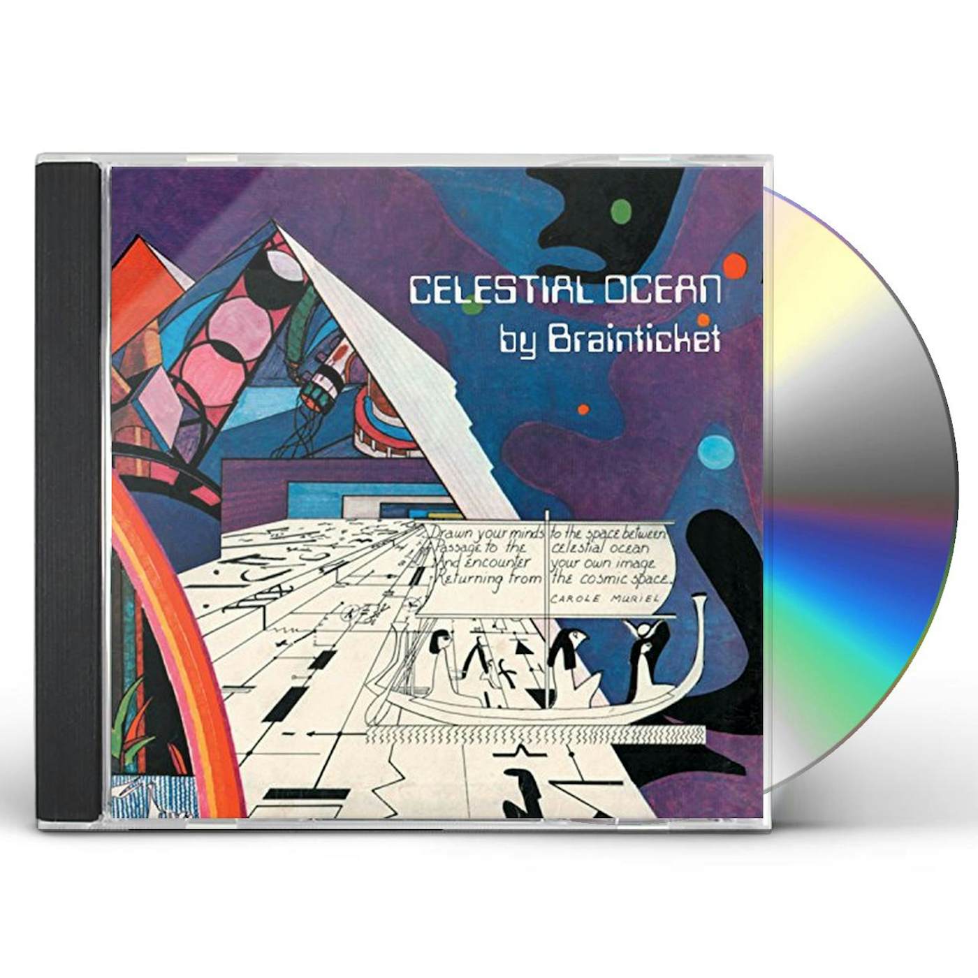 Brainticket CELESTIAL OCEAN & LIVE IN ROME 1973 CD