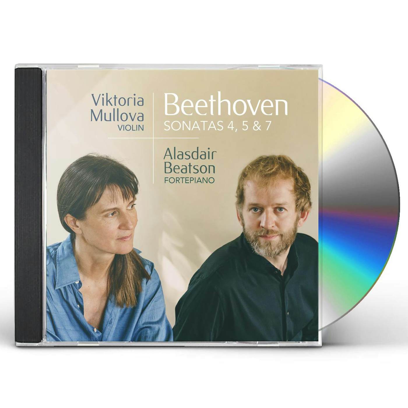 Viktoria Mullova BEETHOVEN: SONATAS 4 5 & 7 CD