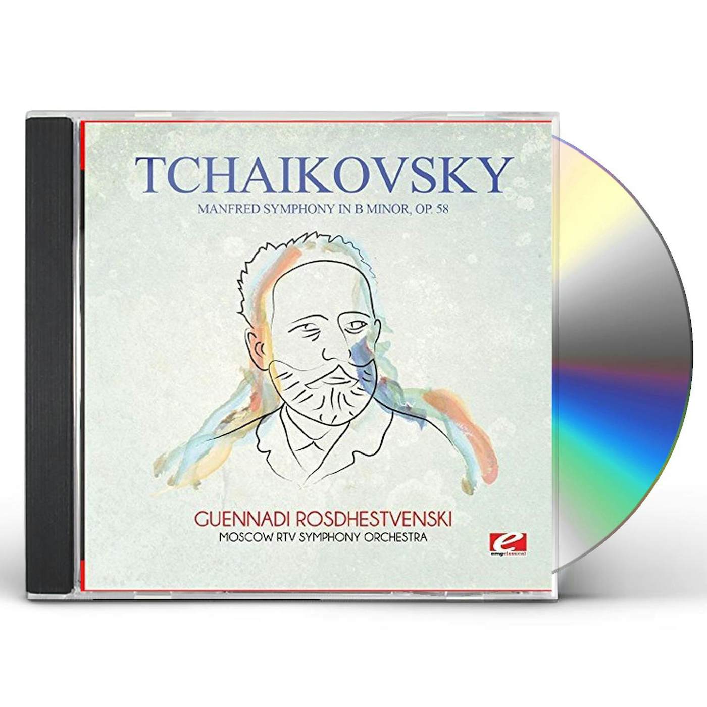 Pyotr Ilyich Tchaikovsky MANFRED SYMPHONY IN B MINOR OP. 58 CD
