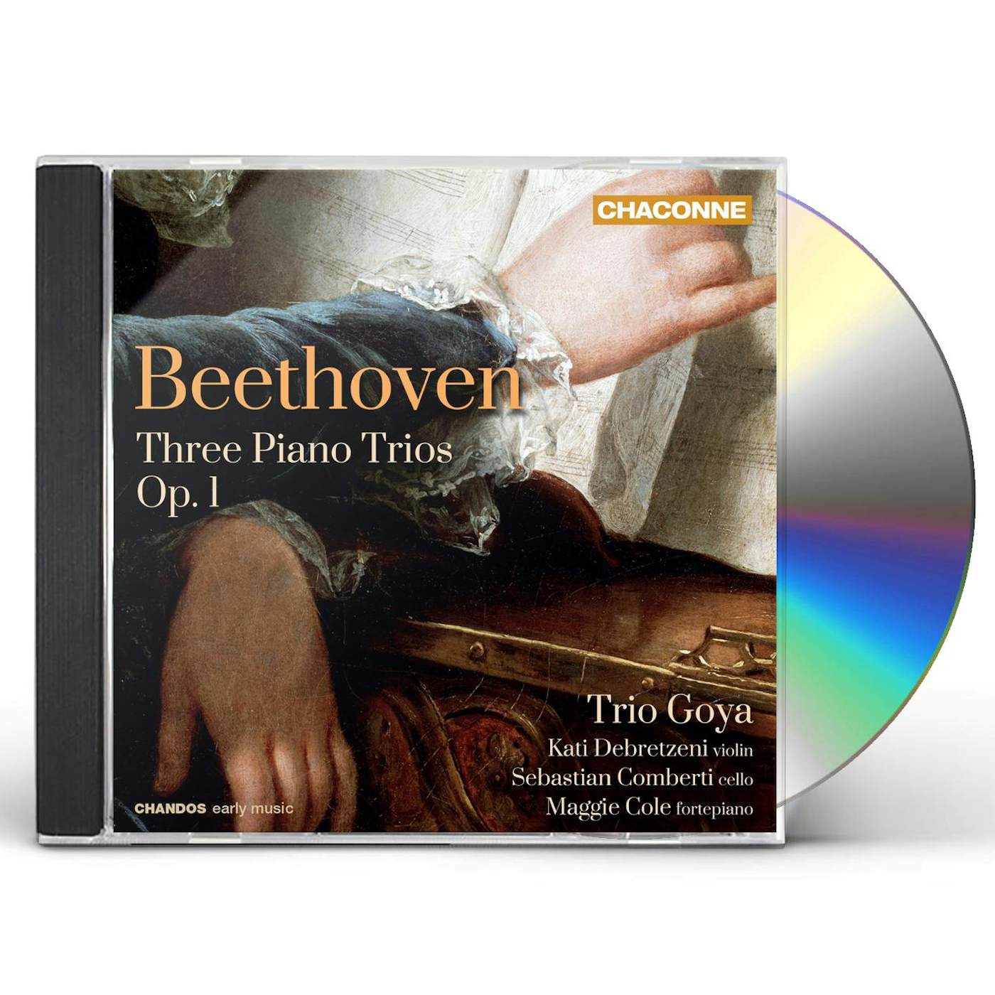 Ludwig van Beethoven THREE PIANO TRIOS 1 CD