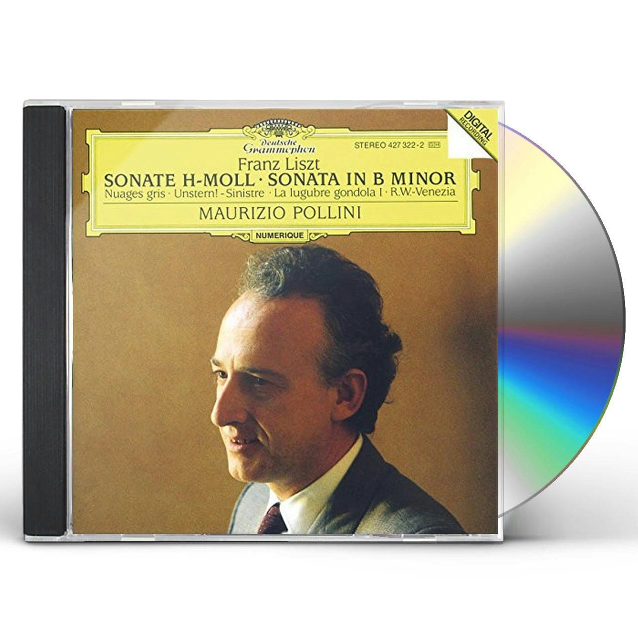 Maurizio Pollini LISZT: PNO SON IN B MINOR / NUAGES GRIS / UNSTERN CD