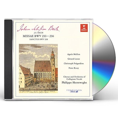 Philippe Herreweghe MISSAE BWV233-236 SANCTUS BWV238 CD