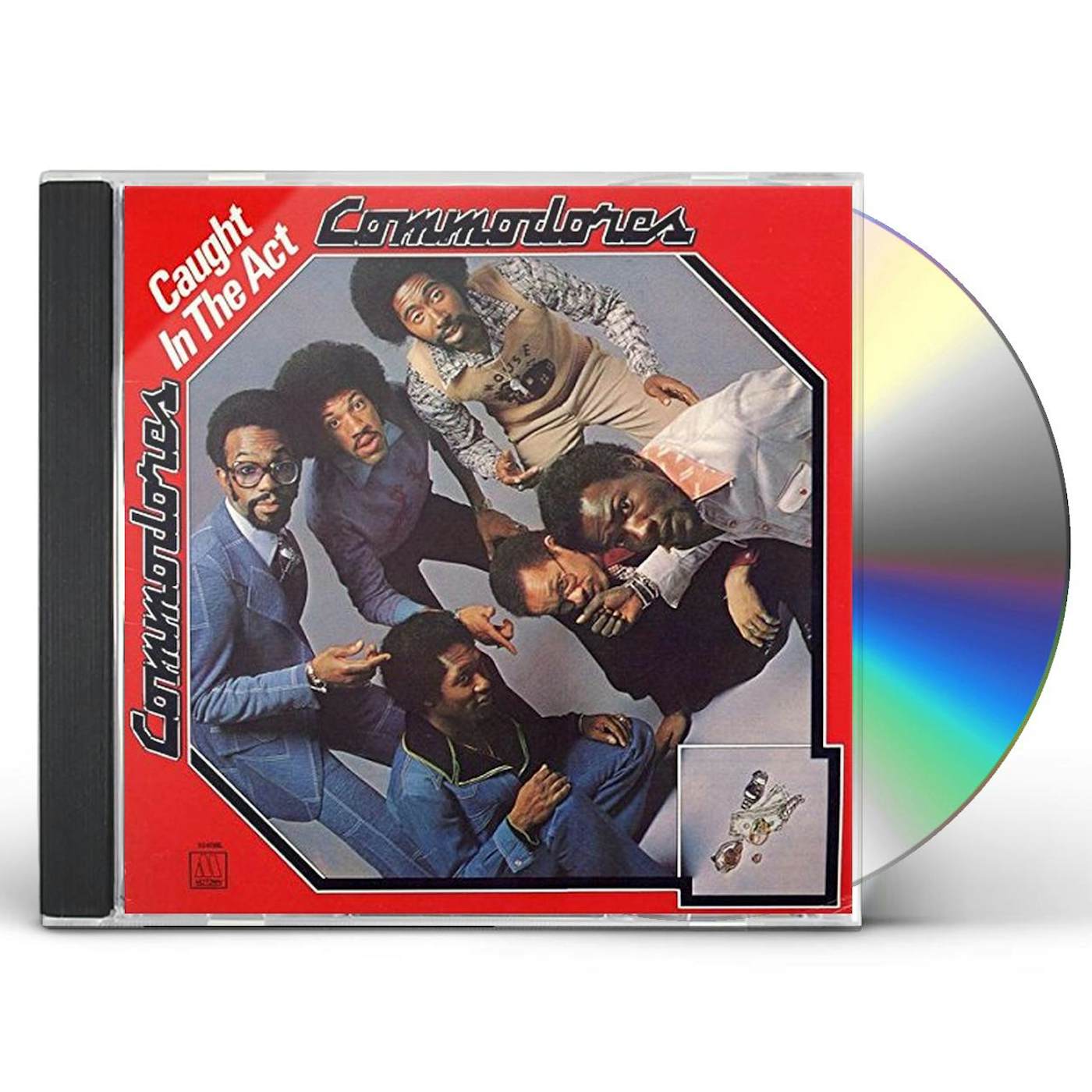 Commodores CAUGHT IN THE ACT CD