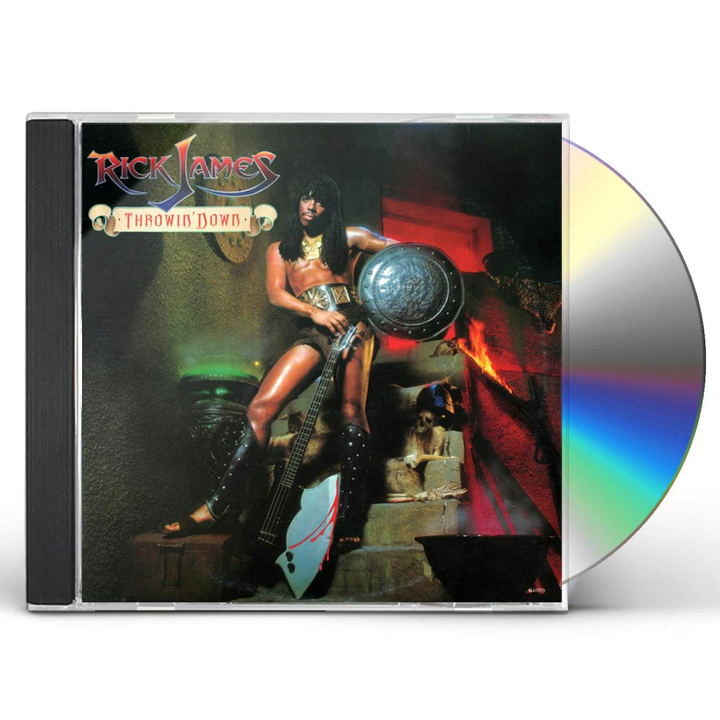 Rick James THROWIN' DOWN CD