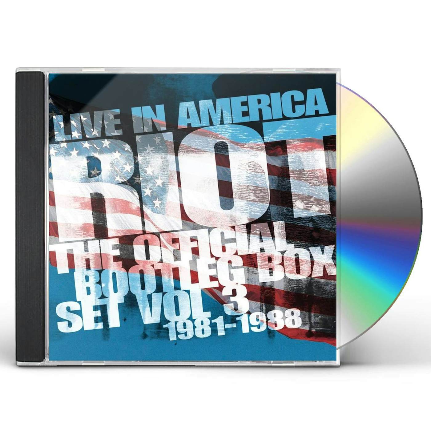 Riot LIVE IN AMERICA: OFFICIAL BOOTLEG BOX SET VOL 3 CD