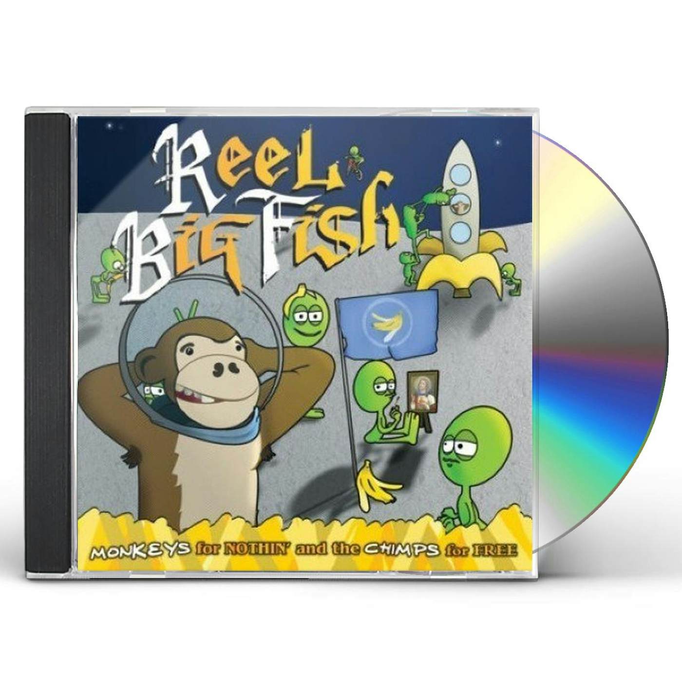 Reel Big Fish Monkeys For Nothin' And The Chimps For Free VINYL -  Discrepancy Records