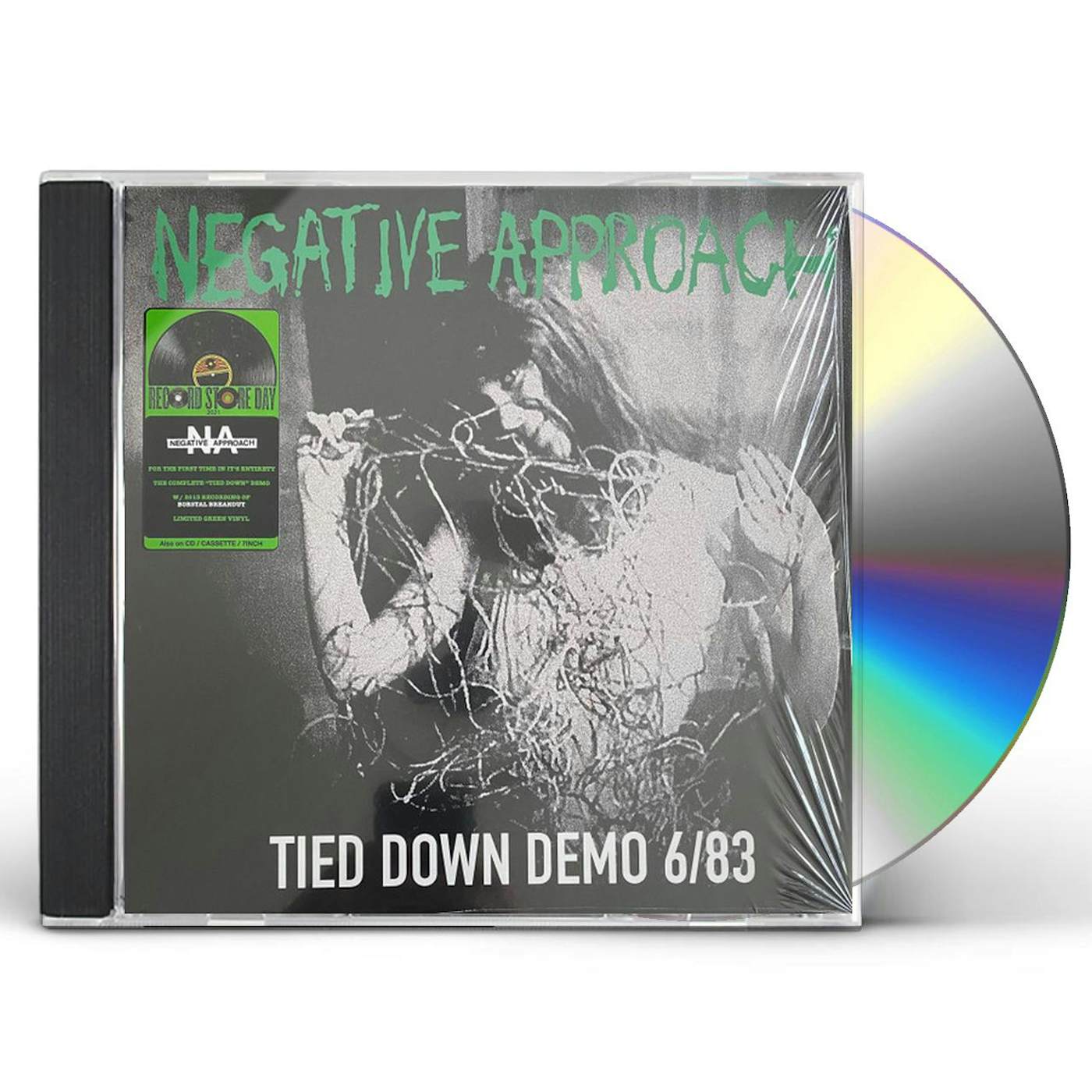Negative Approach TIED DOWN DEMO 6/83 CD