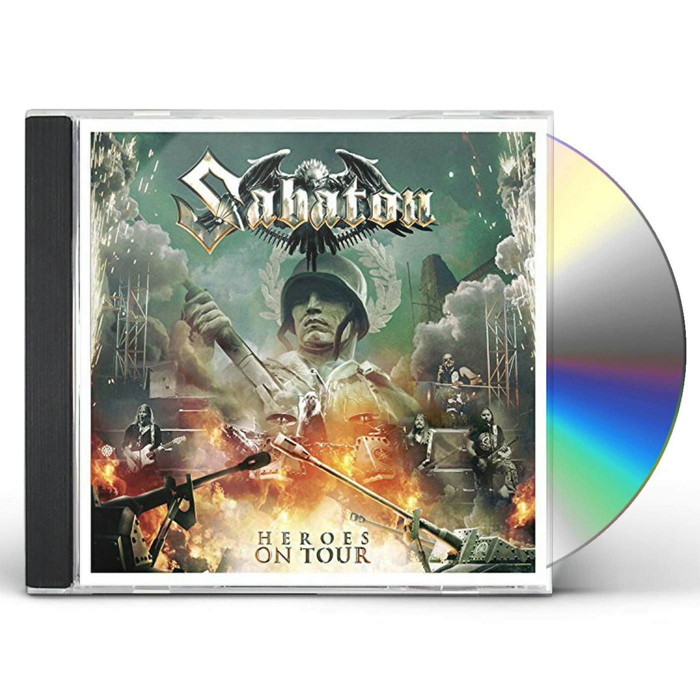 Sabaton HEROES ON TOUR CD