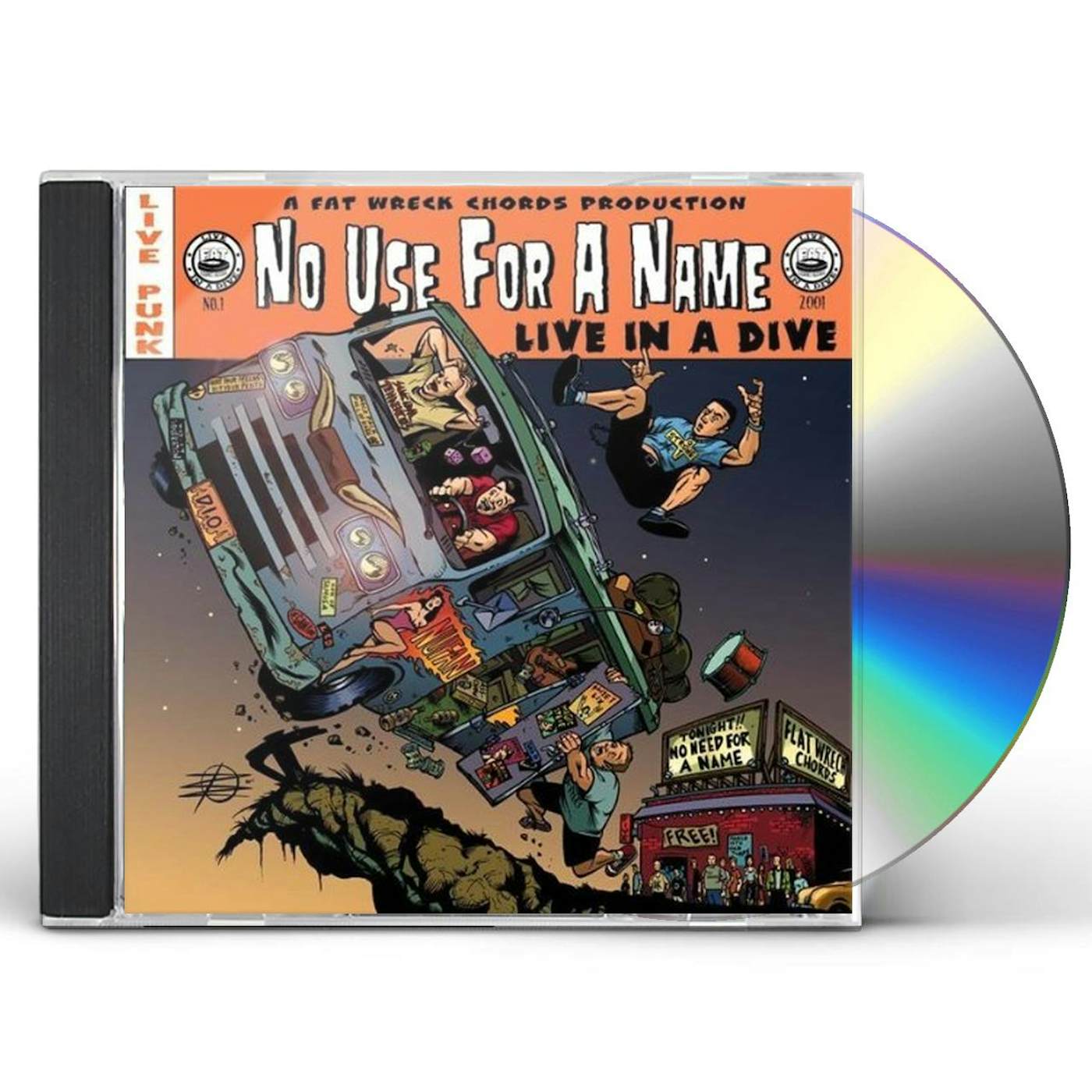 No Use For A Name LIVE IN A DIVE CD