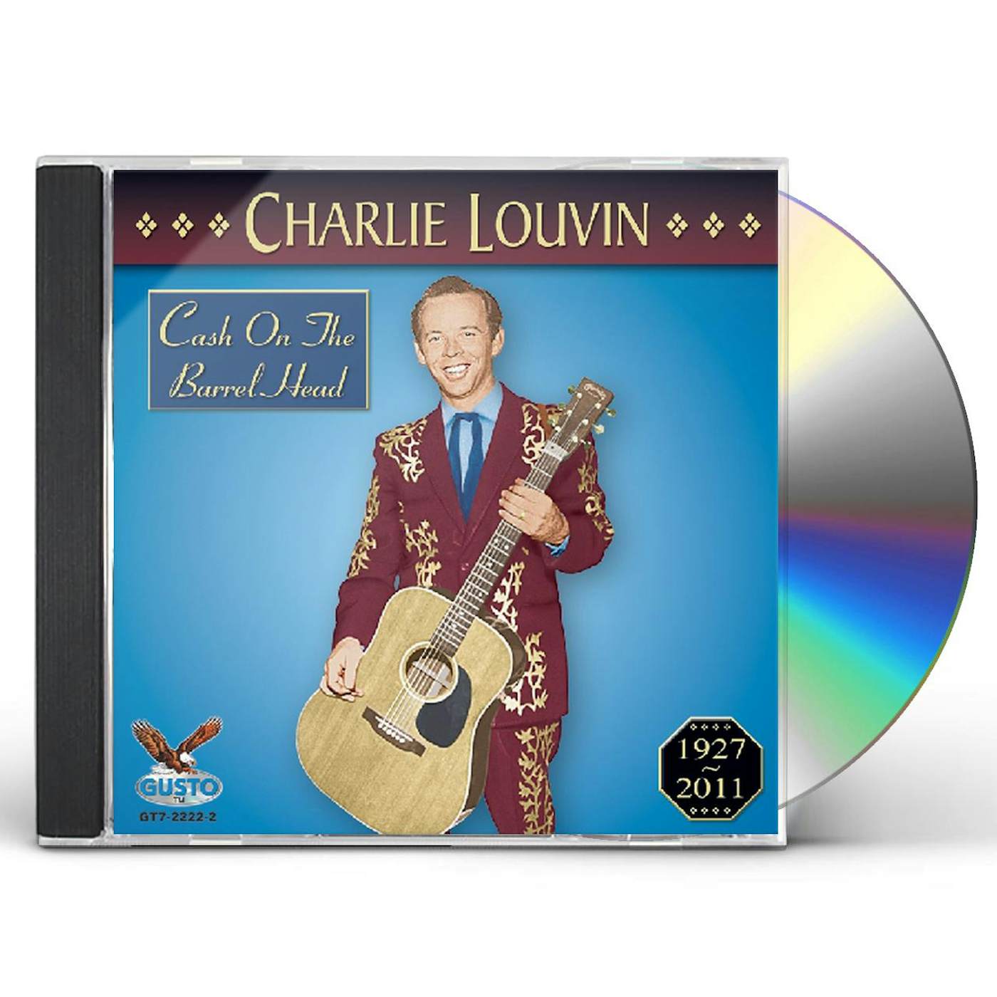 Charlie Louvin CASH ON THE BARREL HEAD CD