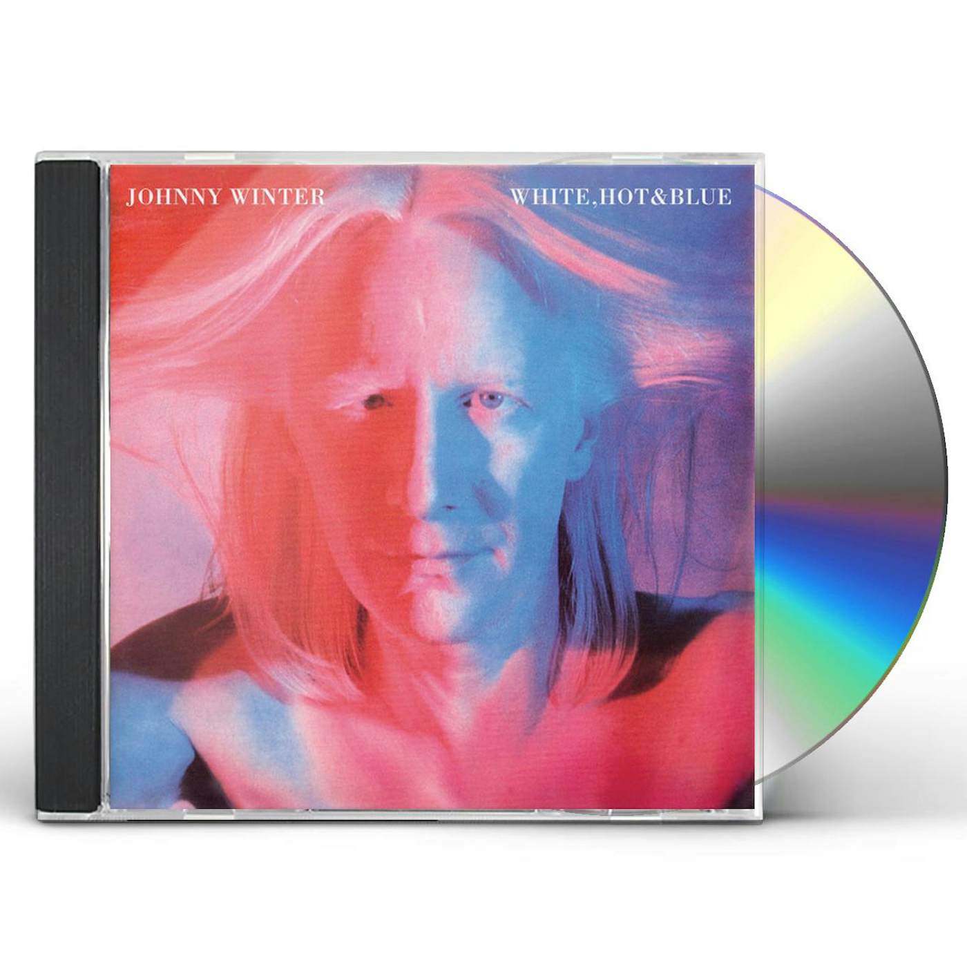 Johnny Winter WHITE HOT & BLUE CD