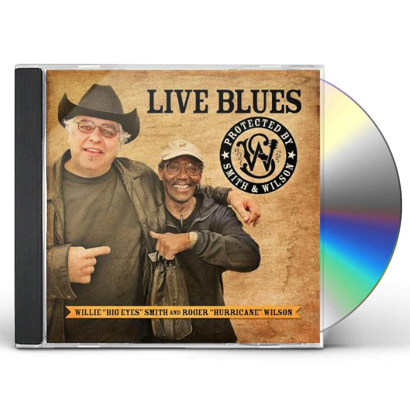 Willie Smith LIVE BLUES PROTECTED BY SMITH & WILSON CD