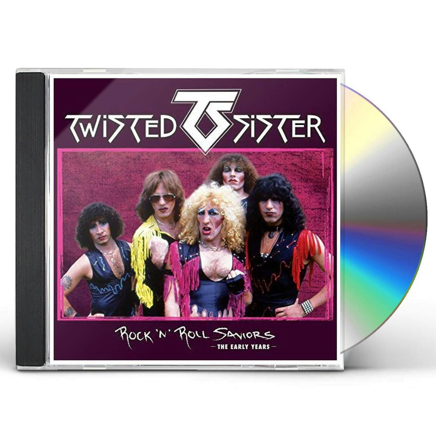 Twisted Sister ROCK 'N' ROLL SAVIORS - THE EARLY YEARS CD