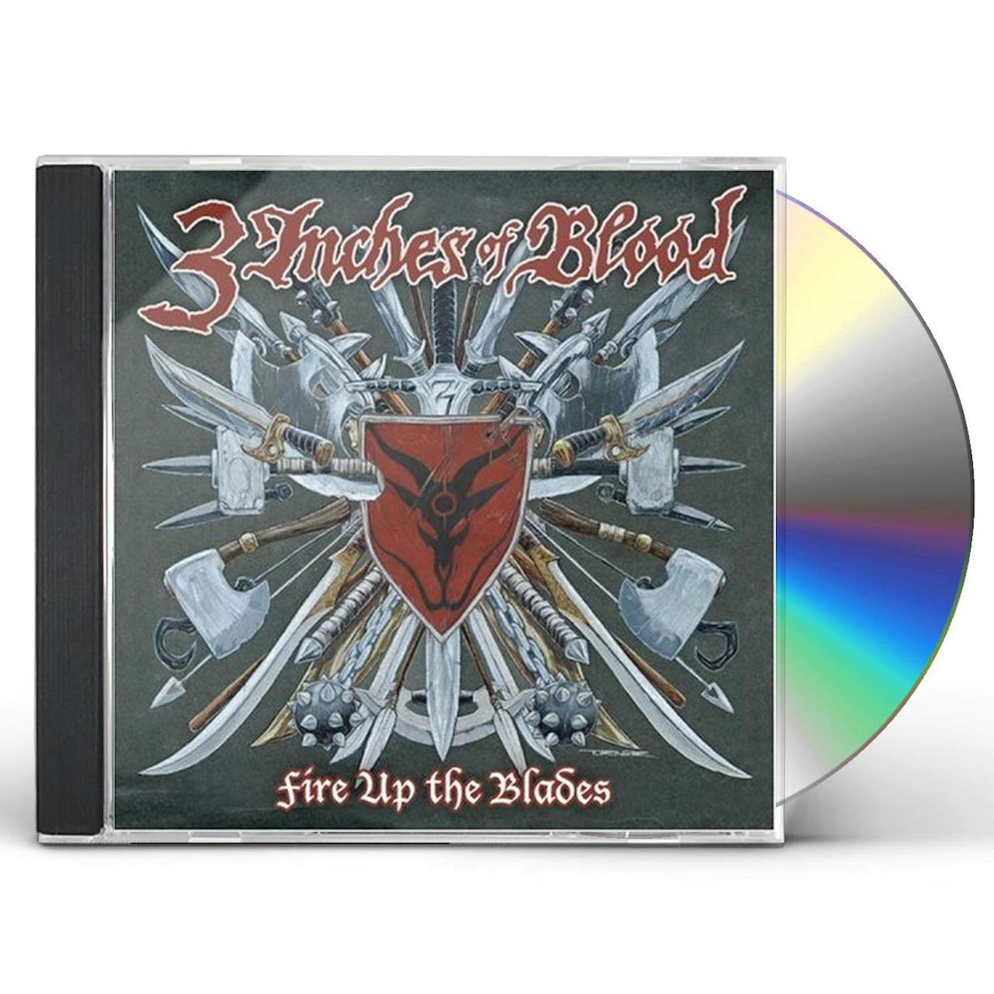 3 Inches Of Blood FIRE UP THE BLADES CD