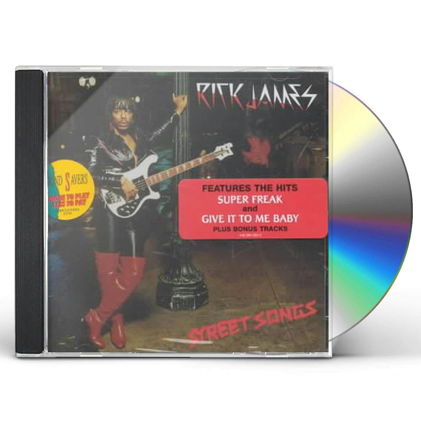 Rick James STREET SONGS CD