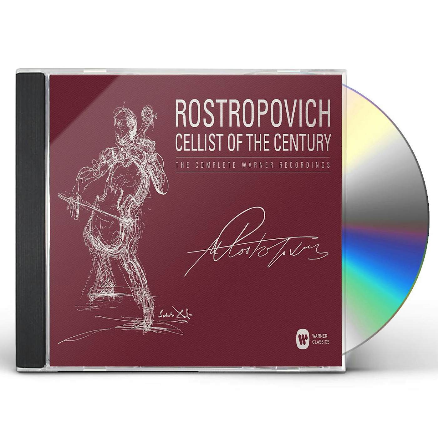 MSTISLAV ROSTROPOVICH - CELLIST OF THE CENTURY CD