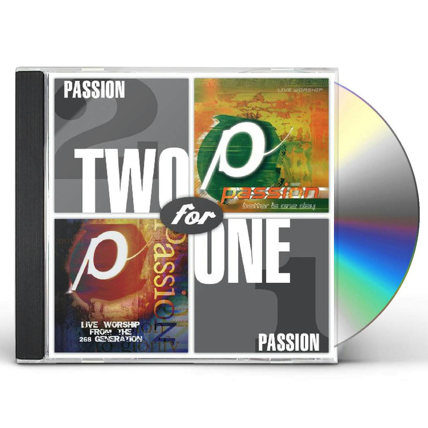 Passion Band TWO FOR ONE: PASSION 98 / BETTER IS ONE DAY CD