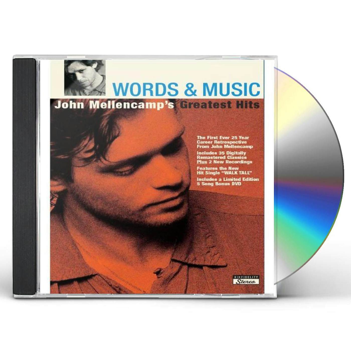 WORDS & MUSIC: JOHN MELLENCAMP'S GREATEST HITS CD