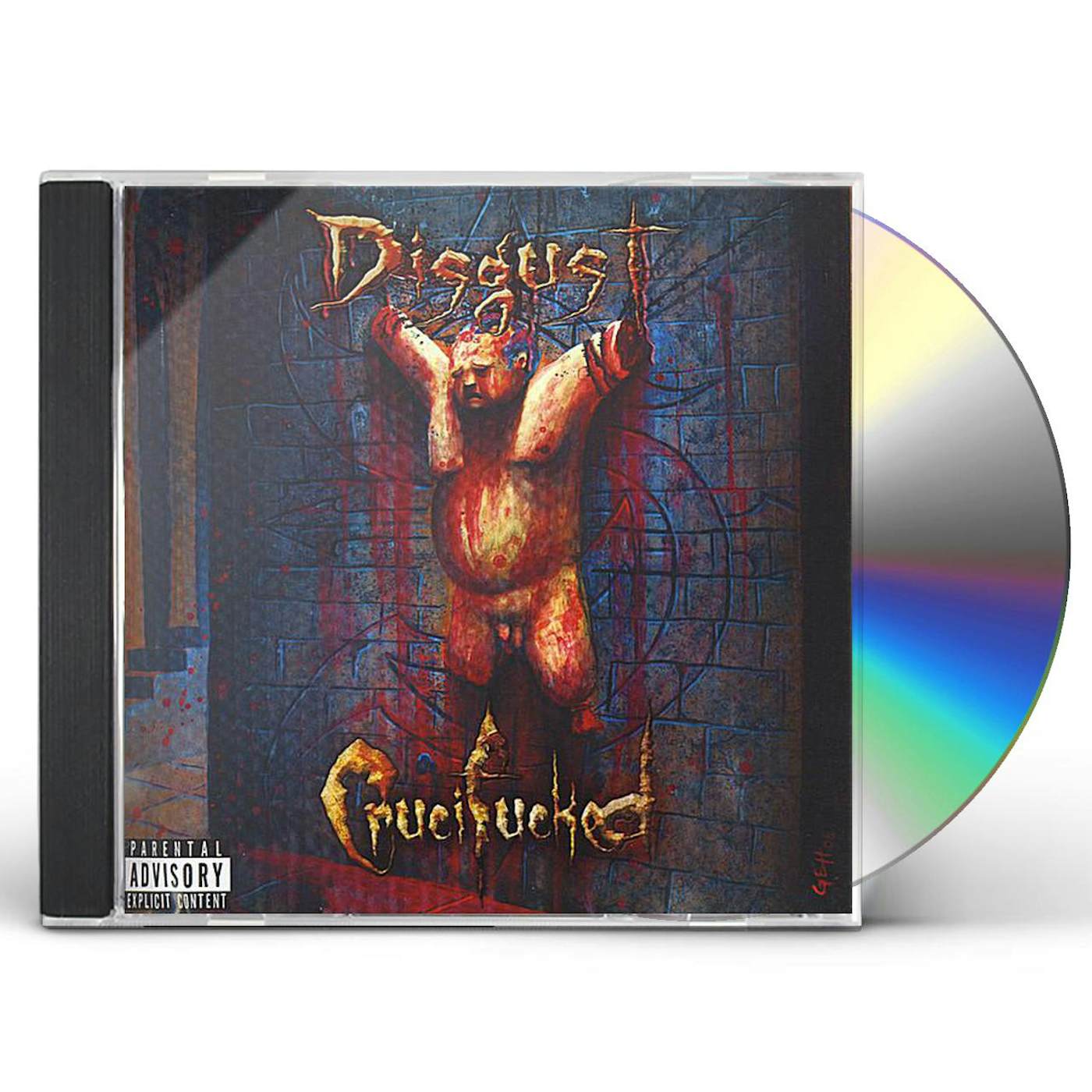 Disgust CRUCIFUCKED CD