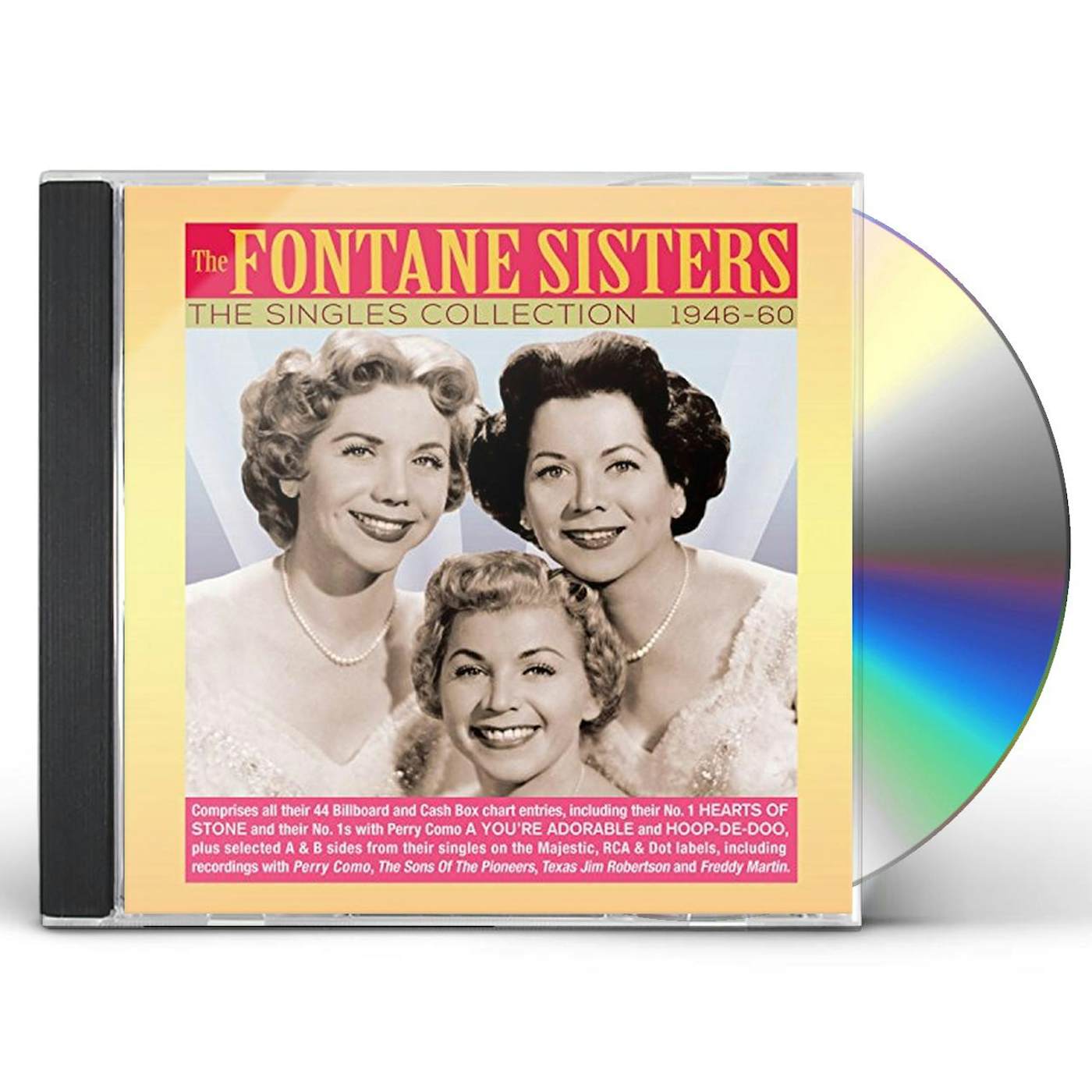 The Fontane Sisters SINGLES COLLECTION 1946-60 CD