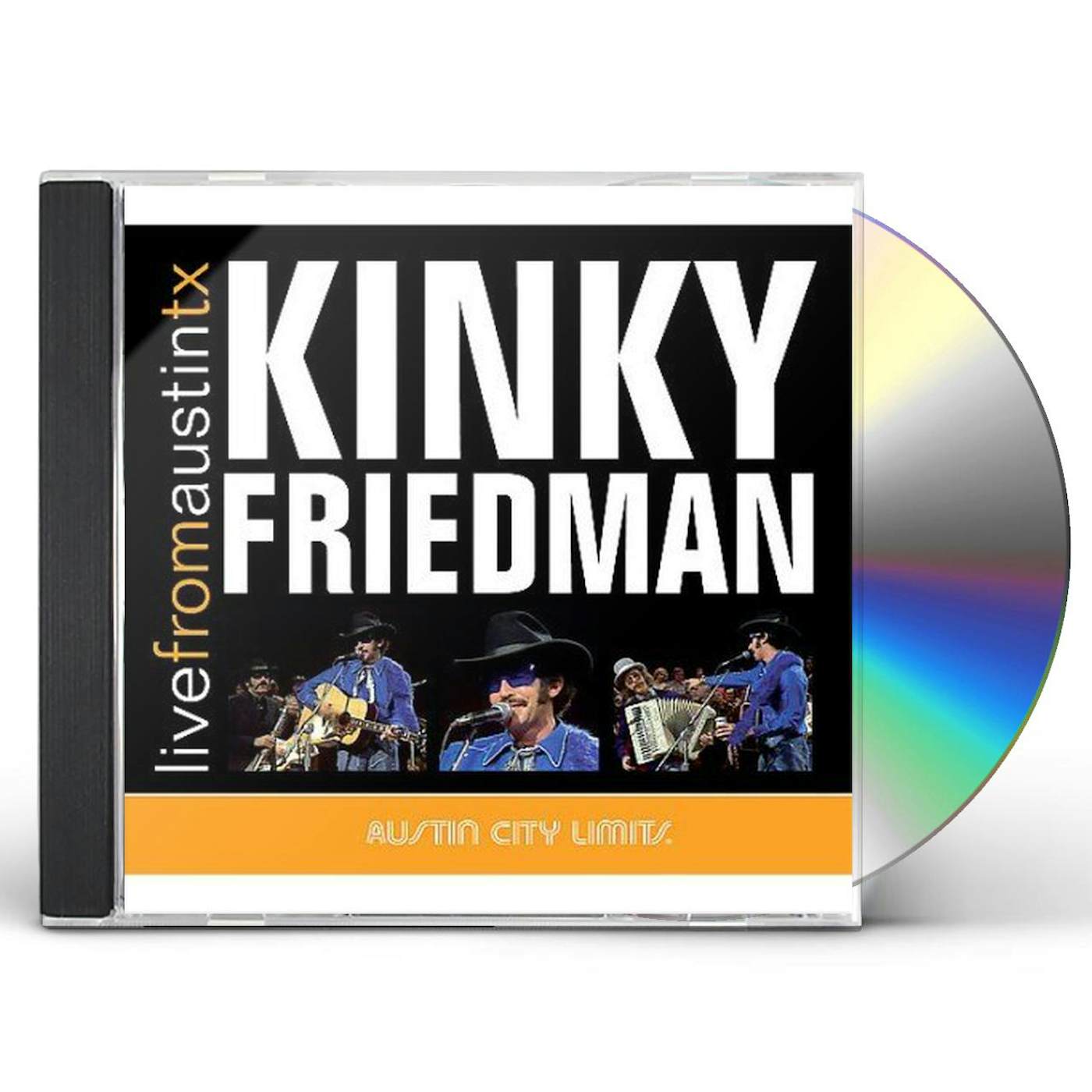 Kinky Friedman LIVE FROM AUSTIN TEXAS CD