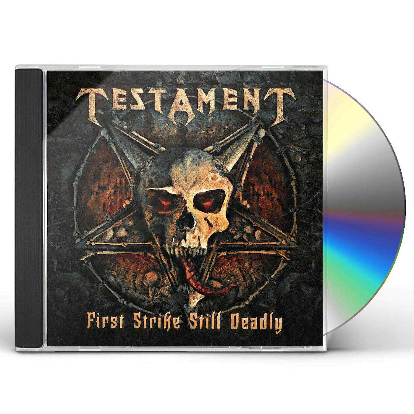 Testament FIRST STRIKE STILL DEADLY CD