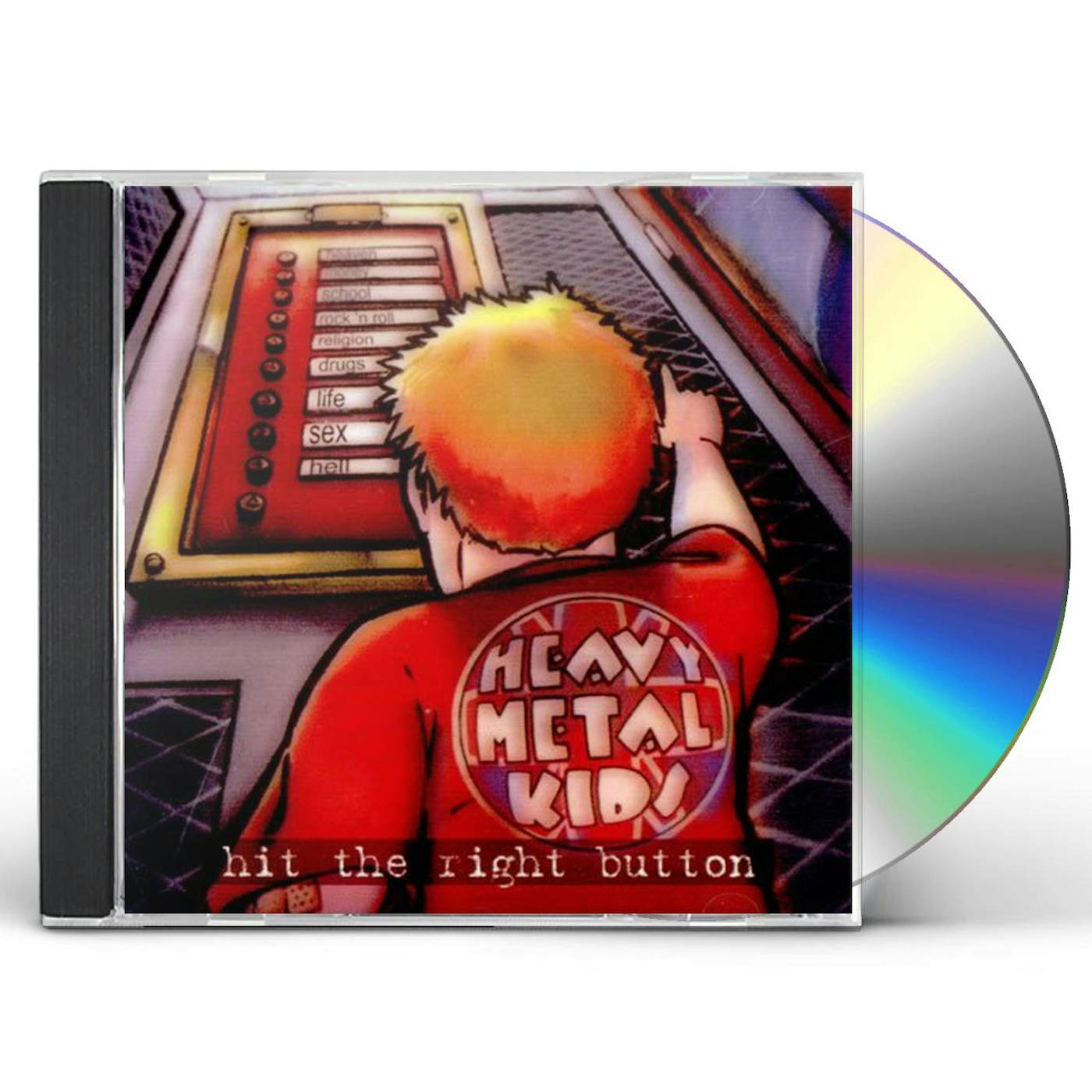 Heavy Metal Kids HIT THE RIGHT BUTTON CD