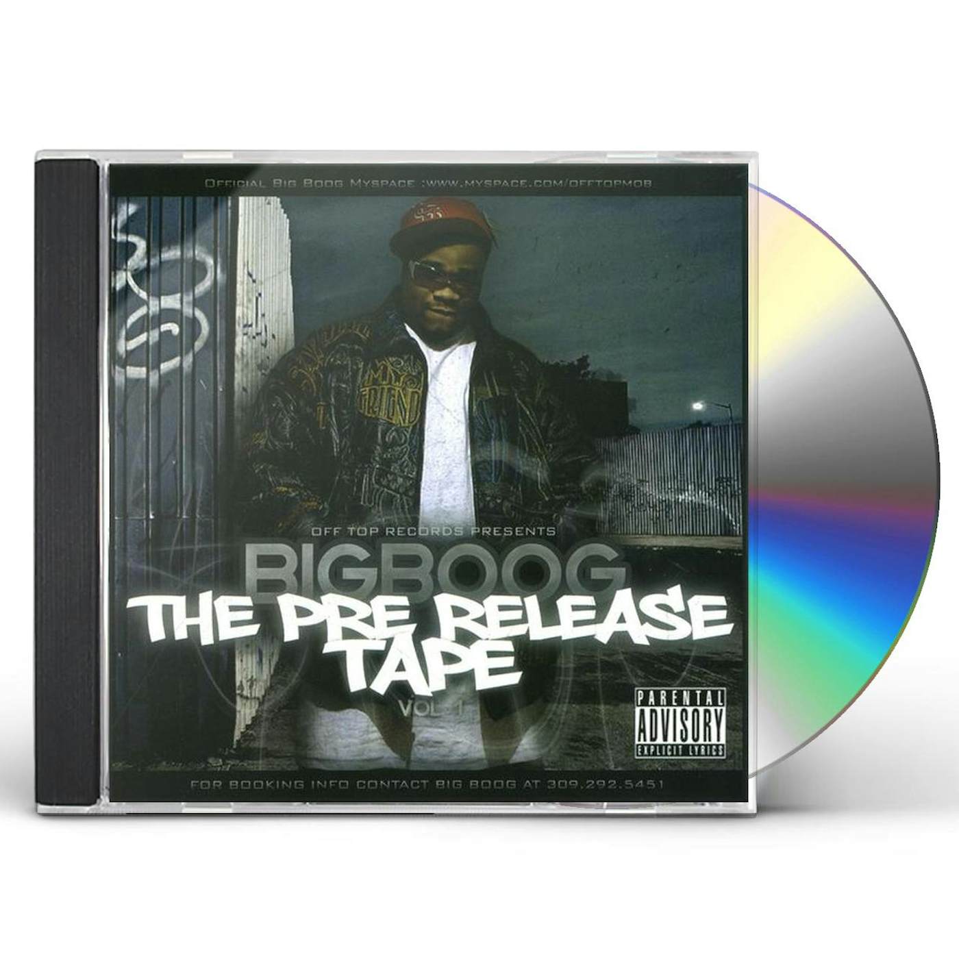J Boog BIG BOOG: PRE RELEASE TAPE 1 CD
