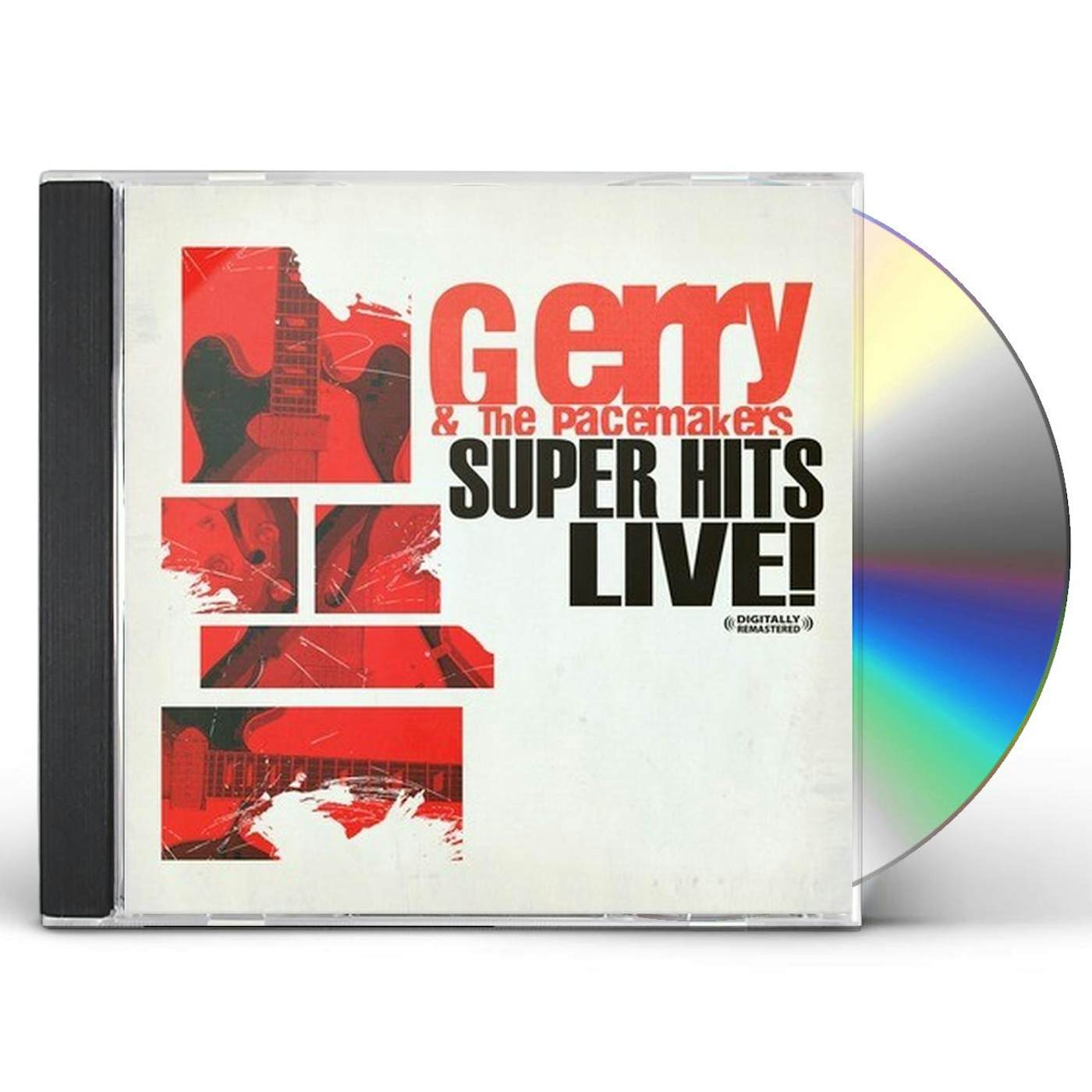 Gerry & The Pacemakers SUPER HITS LIVE CD