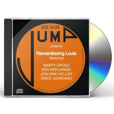 Marty Grosz REMEMBERING LOUIS W. JON CD