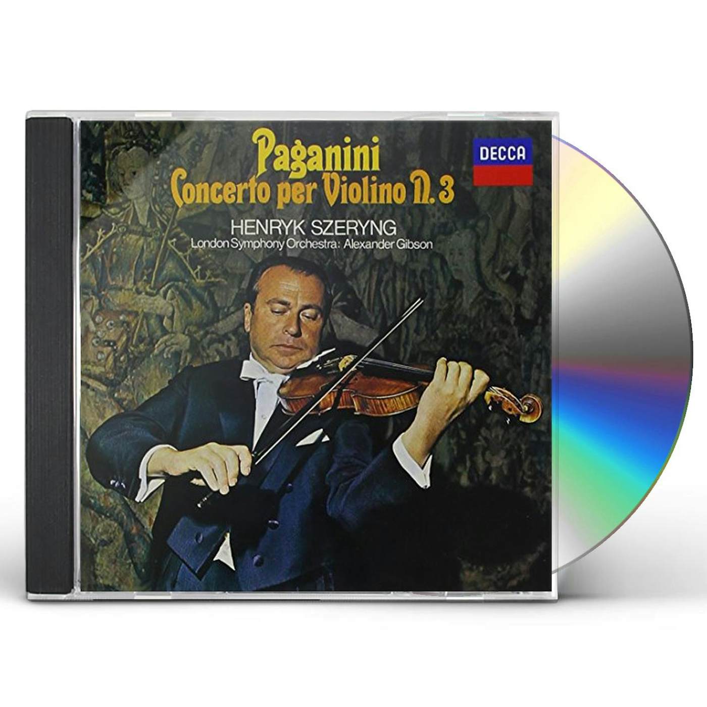 Henryk Szeryng PAGANINI: VIOLIN CONCERTO NO.3 CD
