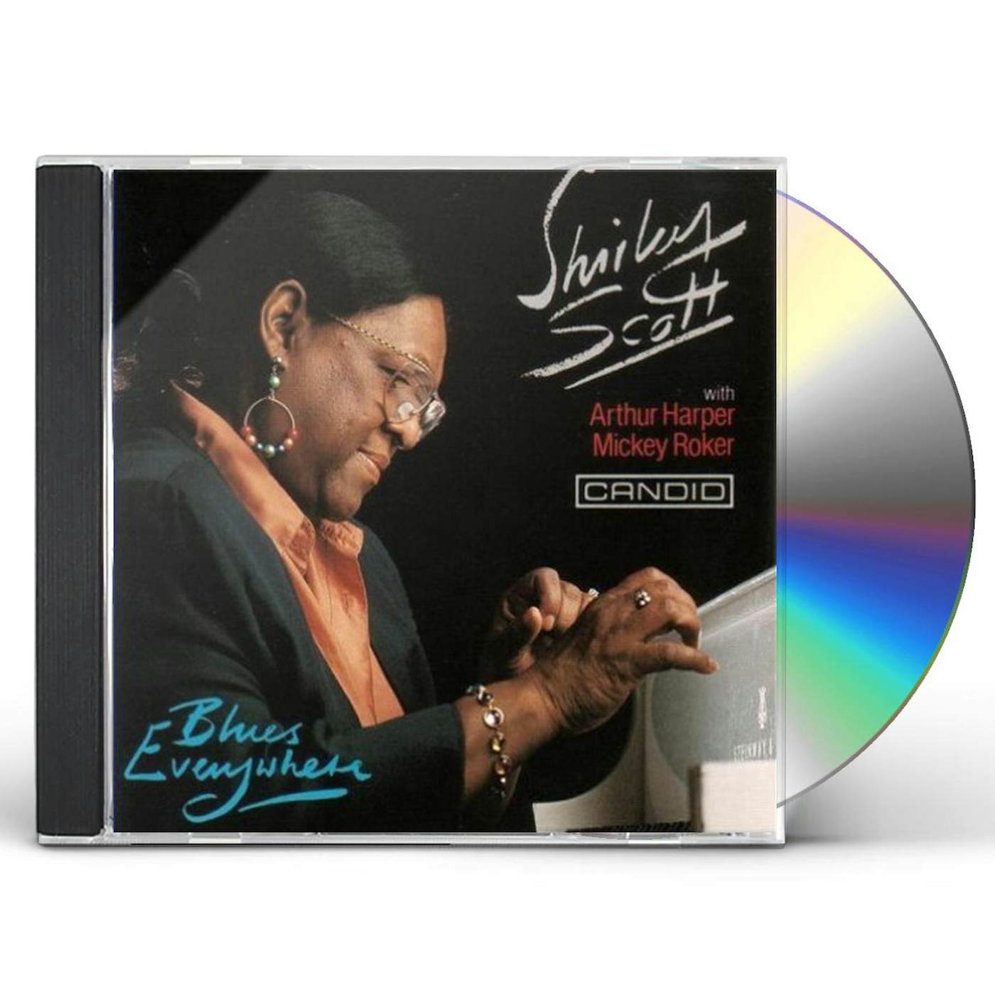 Shirley Scott BLUES EVERYWHERE CD