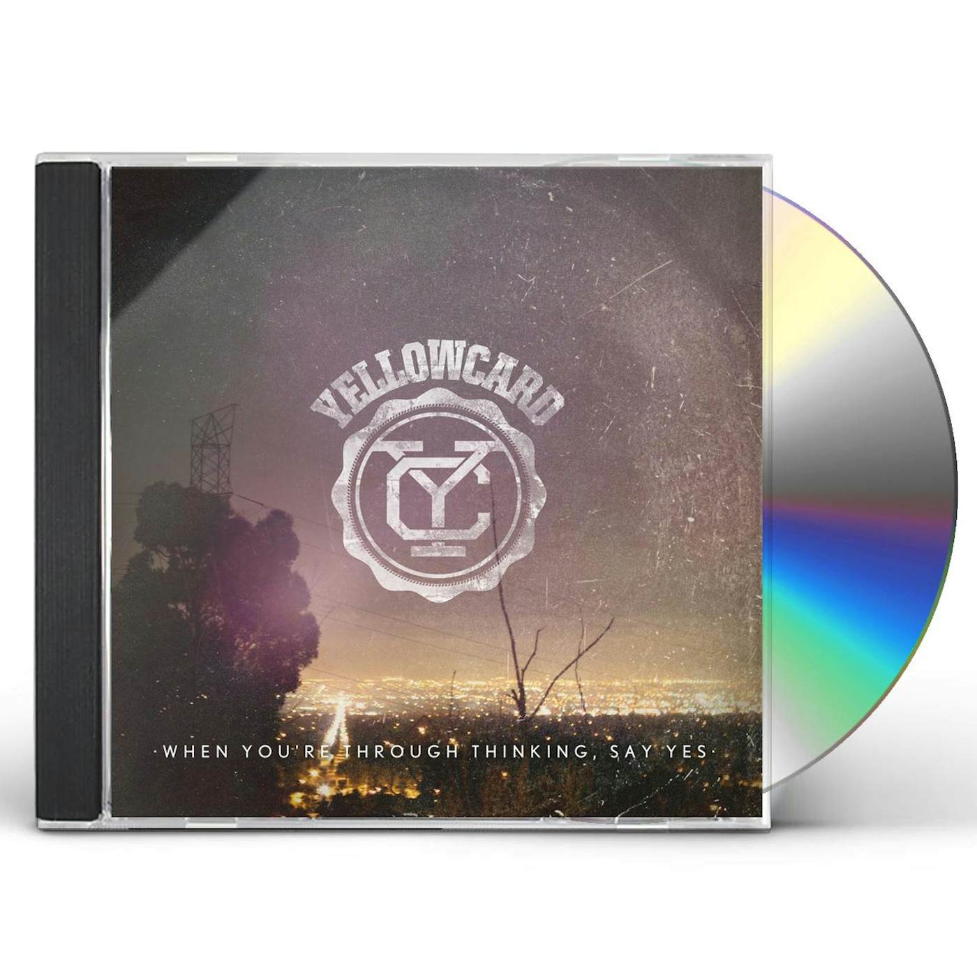 Yellowcard WHEN YOU'RE THROUGH THINKING SAY YES CD
