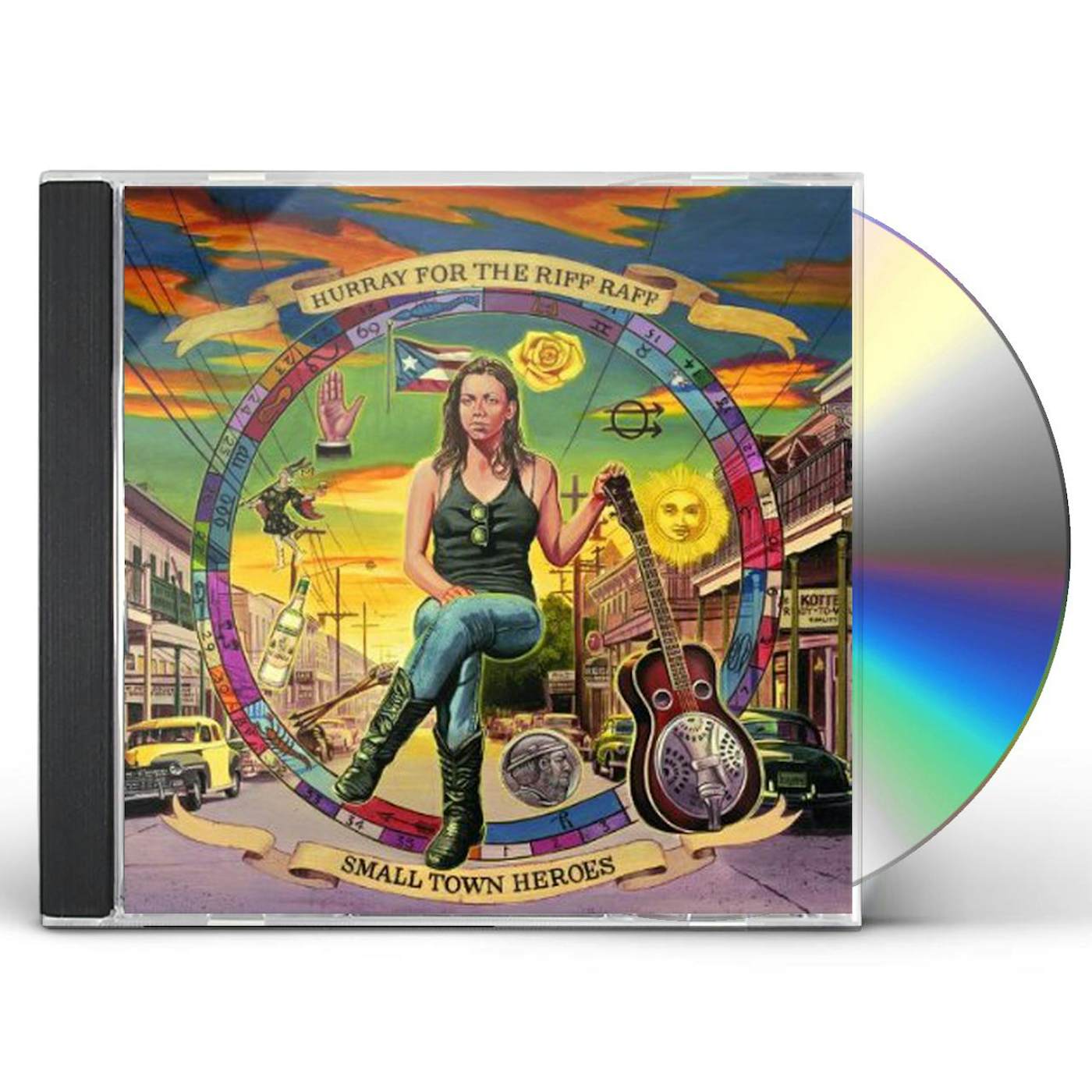 Hurray For The Riff Raff SMALL TOWN HEROES CD