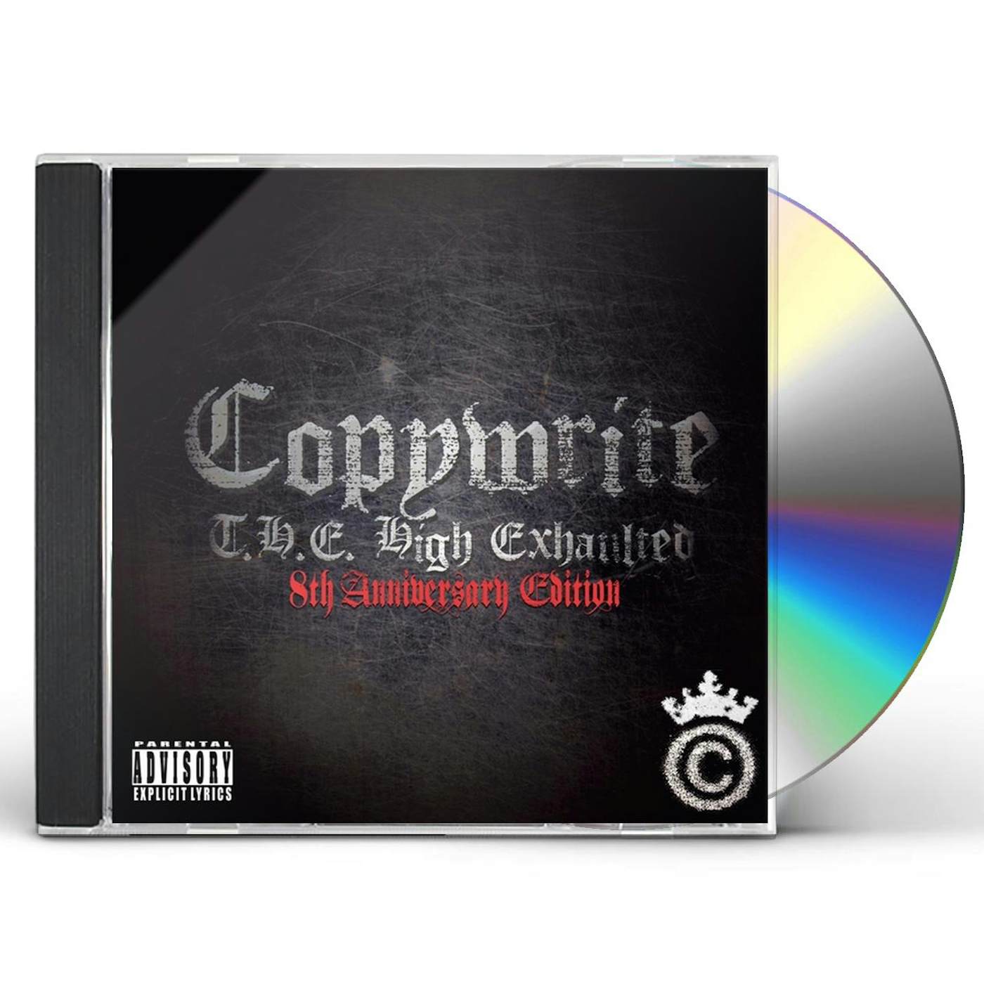Copywrite T.H.E. HIGH EXHAULTED 8TH ANNIVERSARY CD