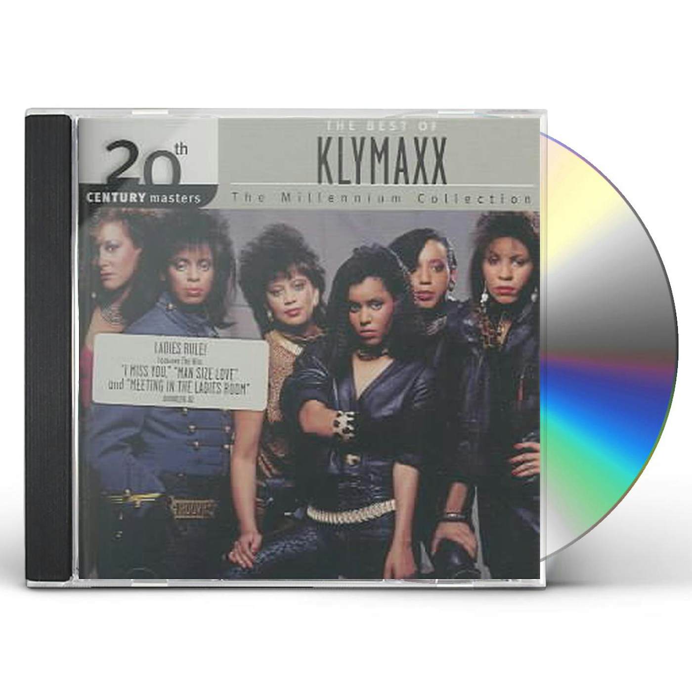 Klymaxx 20TH CENTURY MASTERS: MILLENNIUM COLLECTION CD