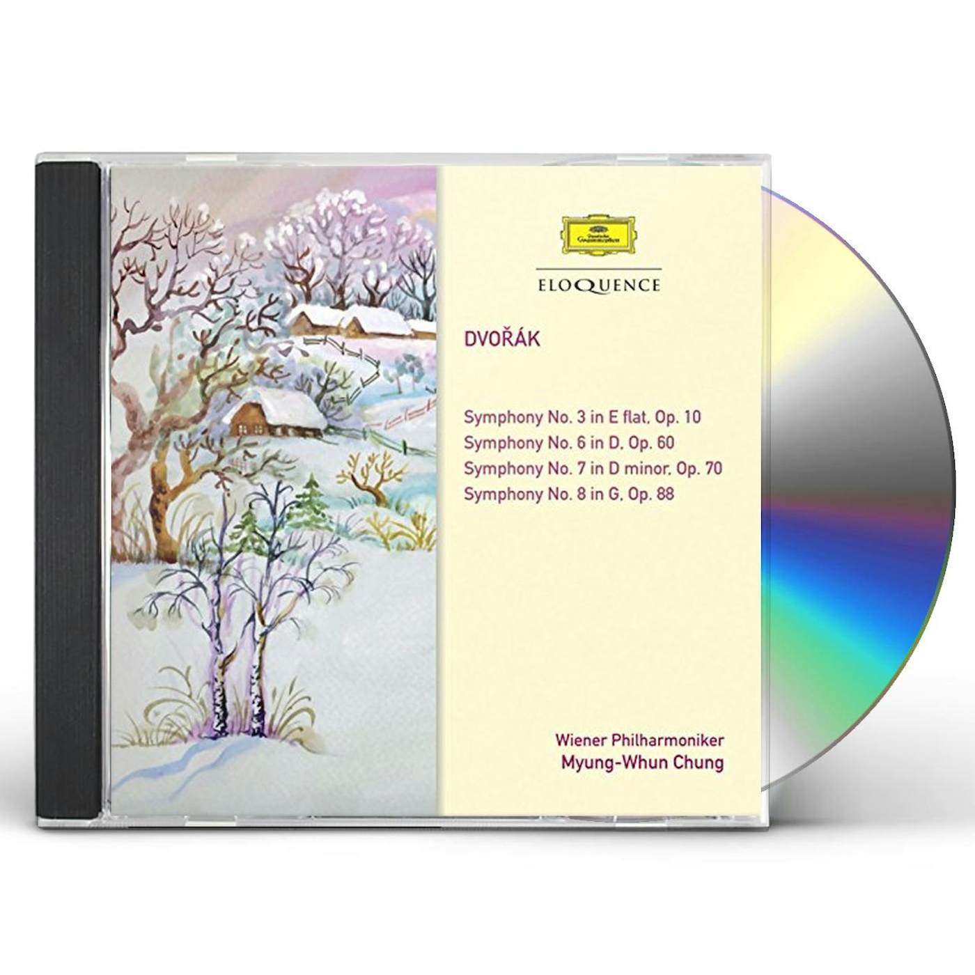 Myung-Whun Chung DVORAK: SYMPHONIES 3 6 7 & 8 CD