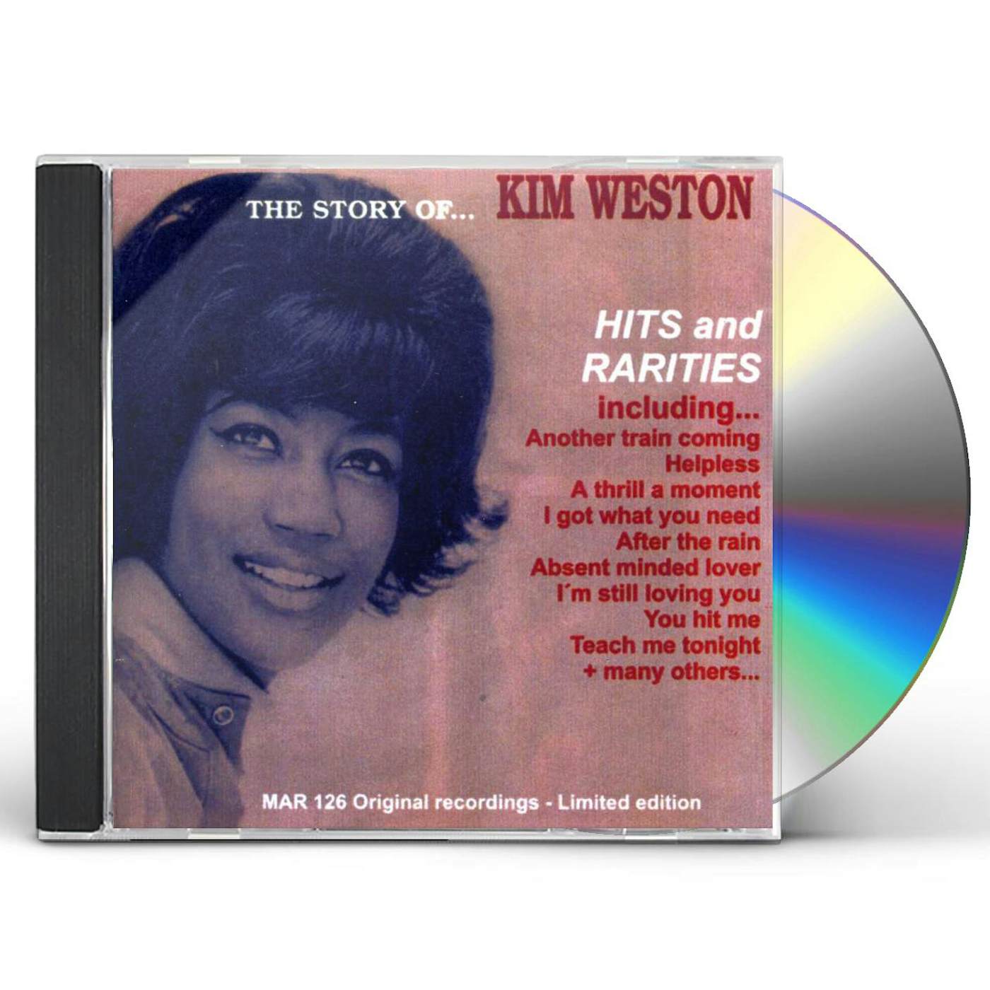 Kim Weston HITS & RARITIES CD
