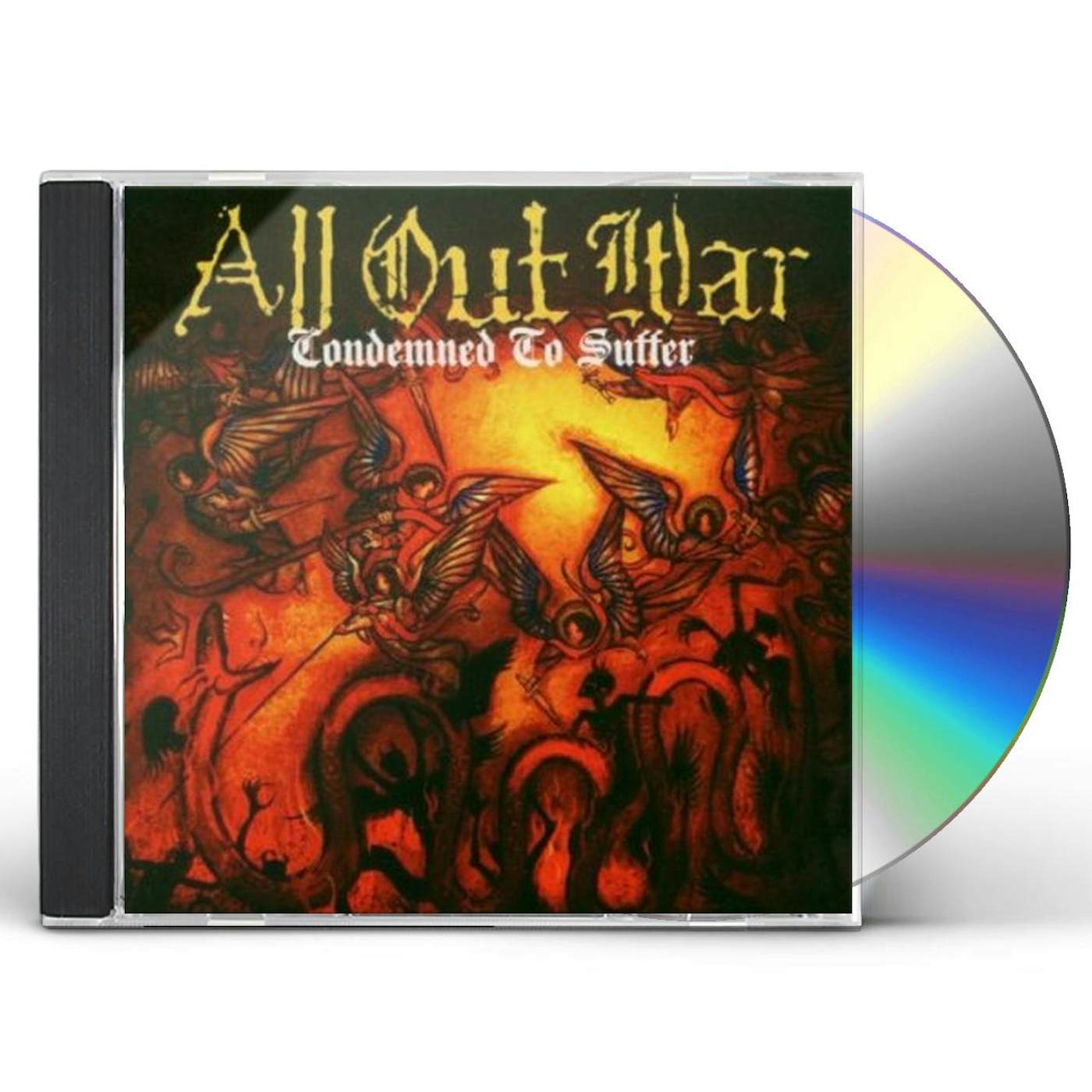 All Out War CONDEMNED TO SUFFER CD
